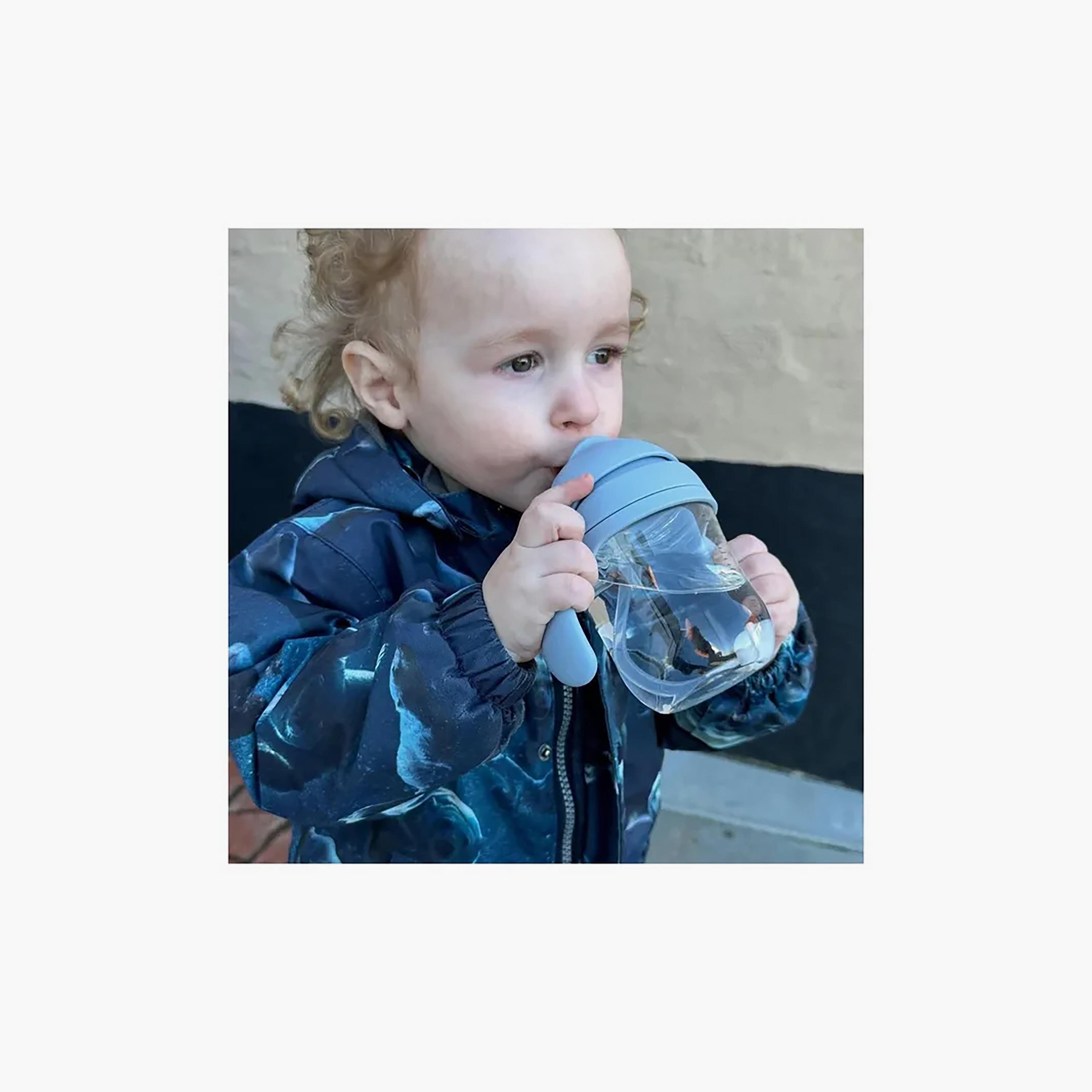Mininor 360 Degree Non-Spill Trainer Cup with Handle & Straw - 330 ml-baby-feeding-mealtimeessentials-image-3