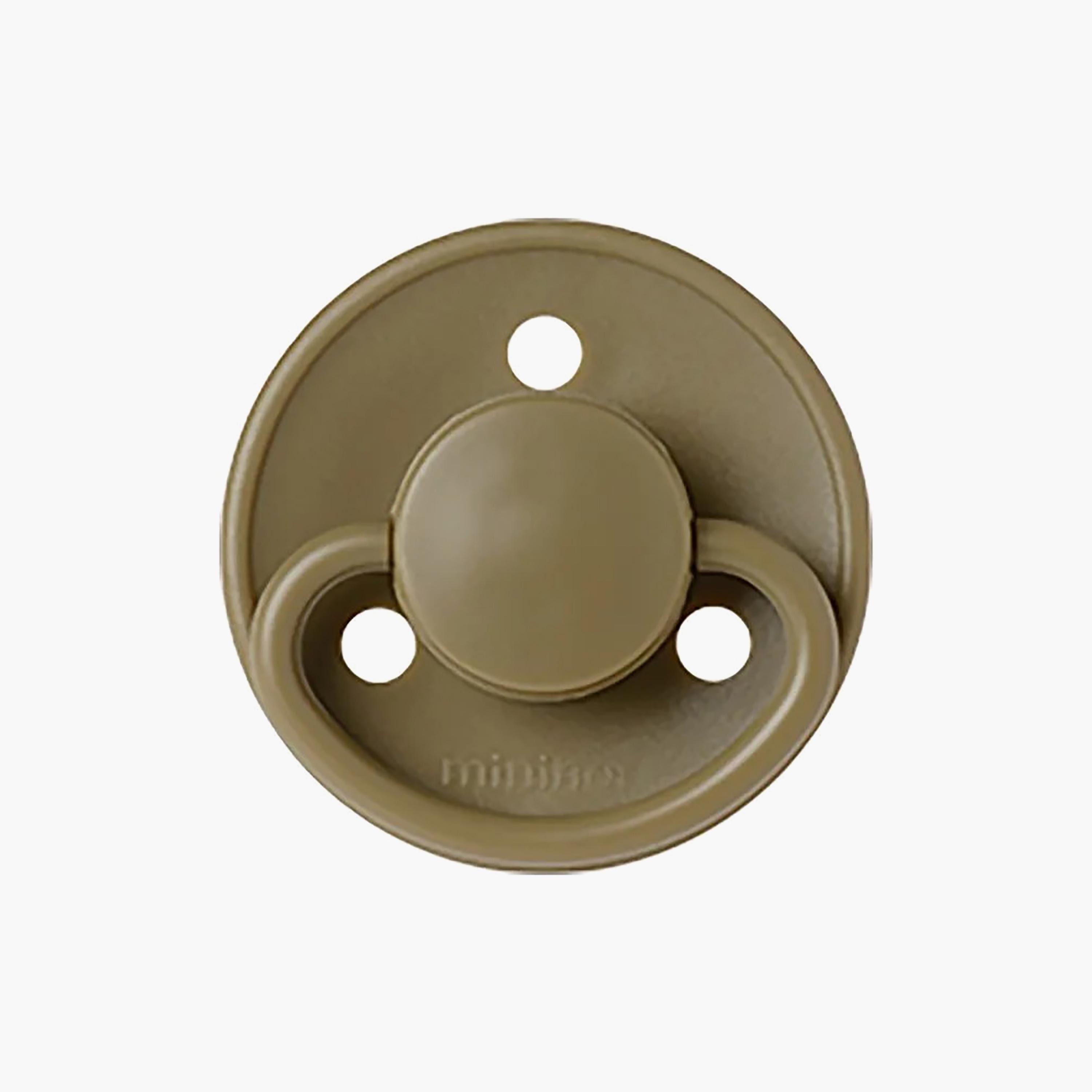 مصاصة لاتكس دائرية للأطفال من 12 شهراً فما فوق من مينينور-baby-feeding-pacifiers-image-1