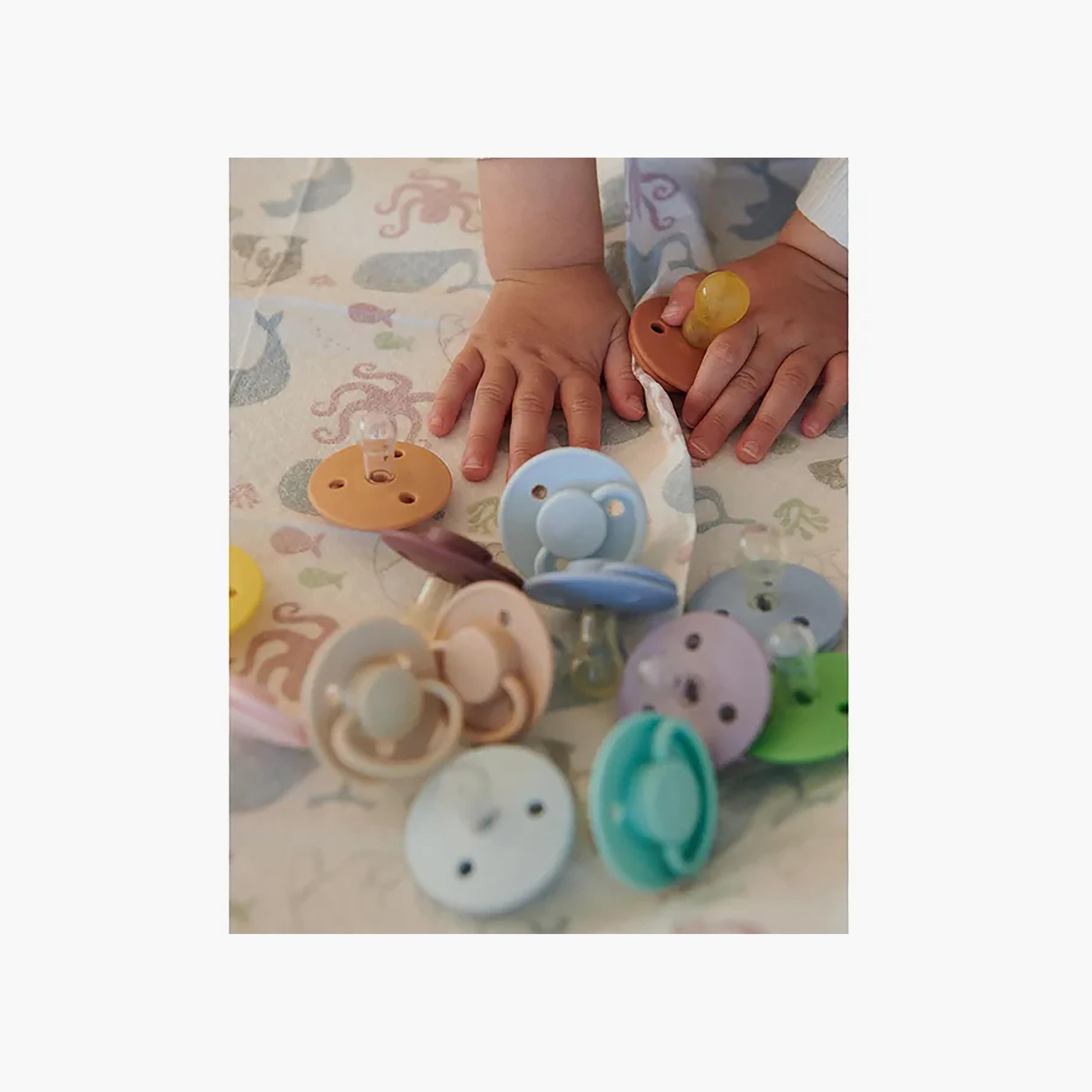 Mininor Classic Round Latex Pacifier - Roe Deer-baby-feeding-pacifiers-image-3