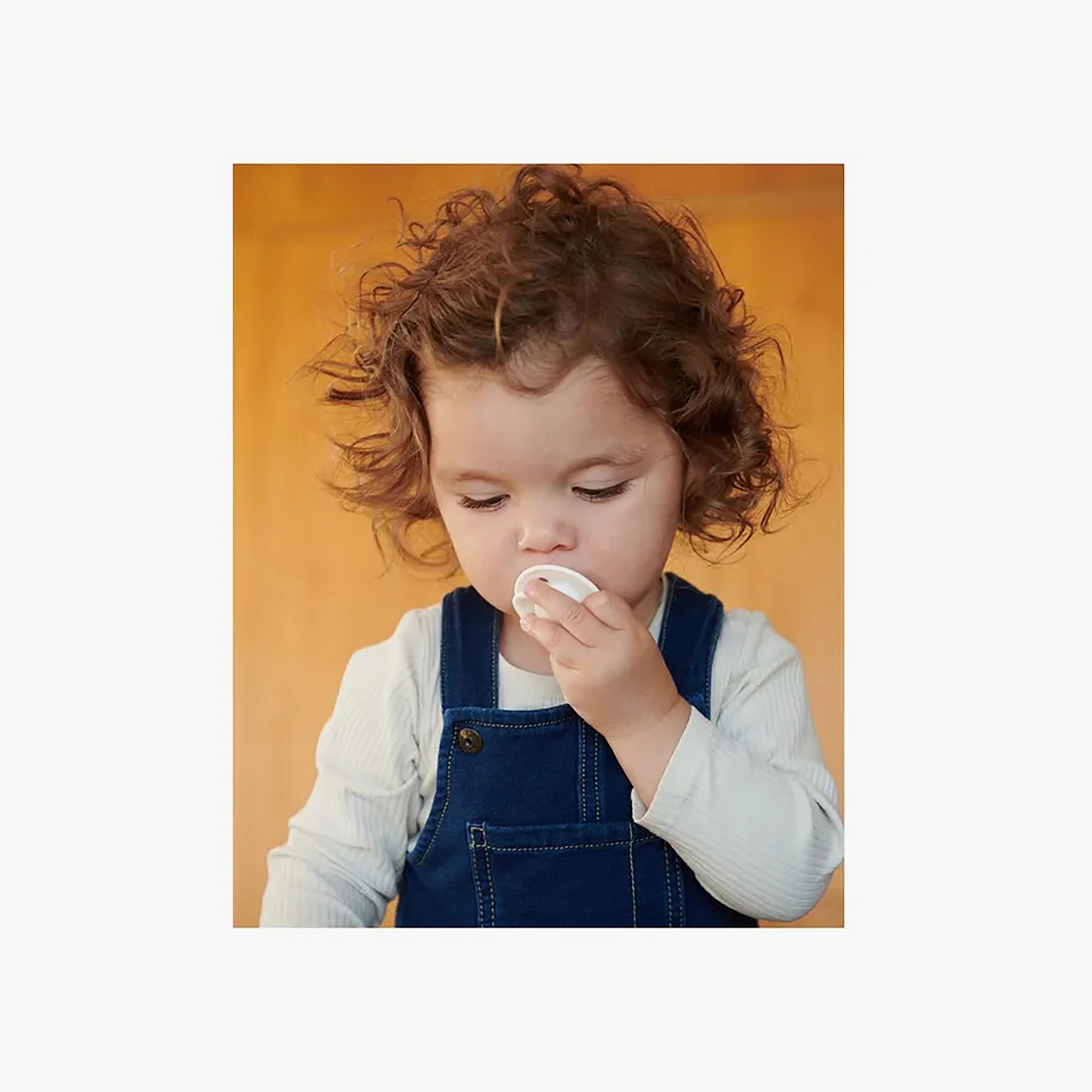 Mininor Classic Round Silicone Pacifier - Cloudy Morning-baby-feeding-pacifiers-image-3