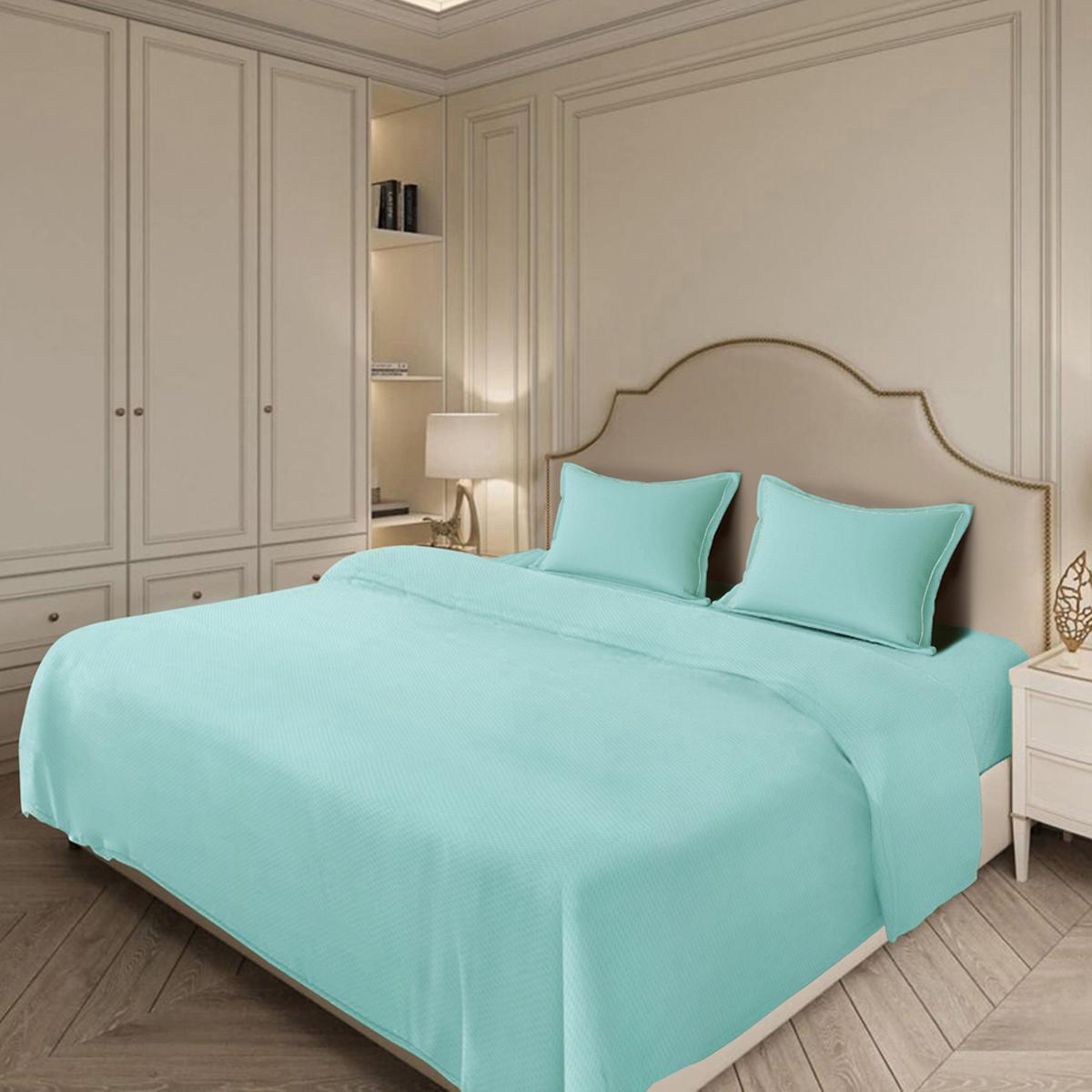 Mulberry Living Cotton 300 Thread Count 4-Piece King Duvet Cover Set - 240x260 cm