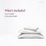 طقم شرشف مسطح قطني 3 قطع مقاس كينج 350 خيط - مالبيري ليفينج جيزة - 280×260 سم-promo_HC_AE_discountpromo_20042020-image-2