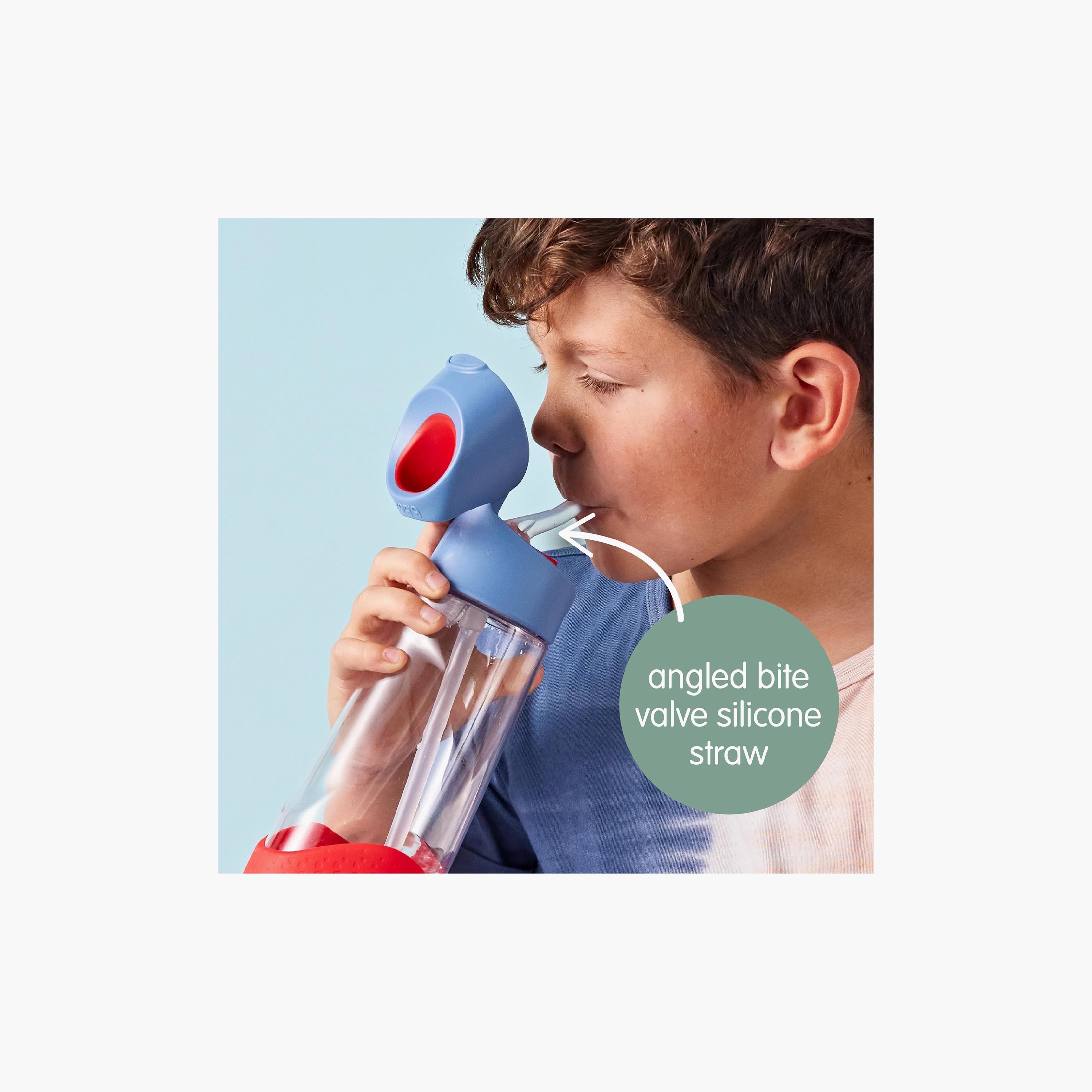 زجاجة مياه تريتان للأطفال مع ماصة من بي بوكس - 450 مل-school-waterbottles-image-8