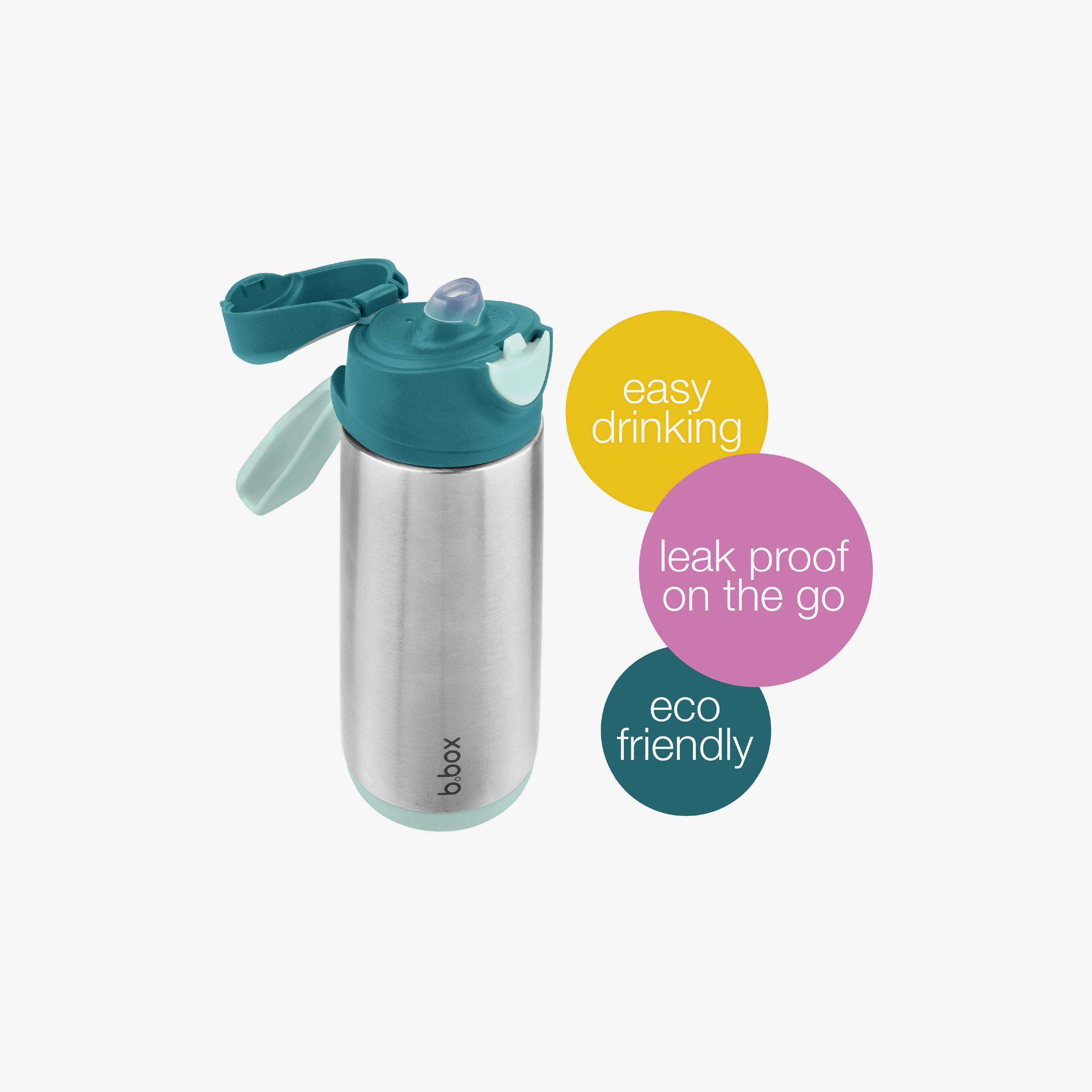 زجاجة مياه رياضية معزولة مع فوهة شرب مائلة من بي بوكس - 500 مل-school-waterbottles-image-3