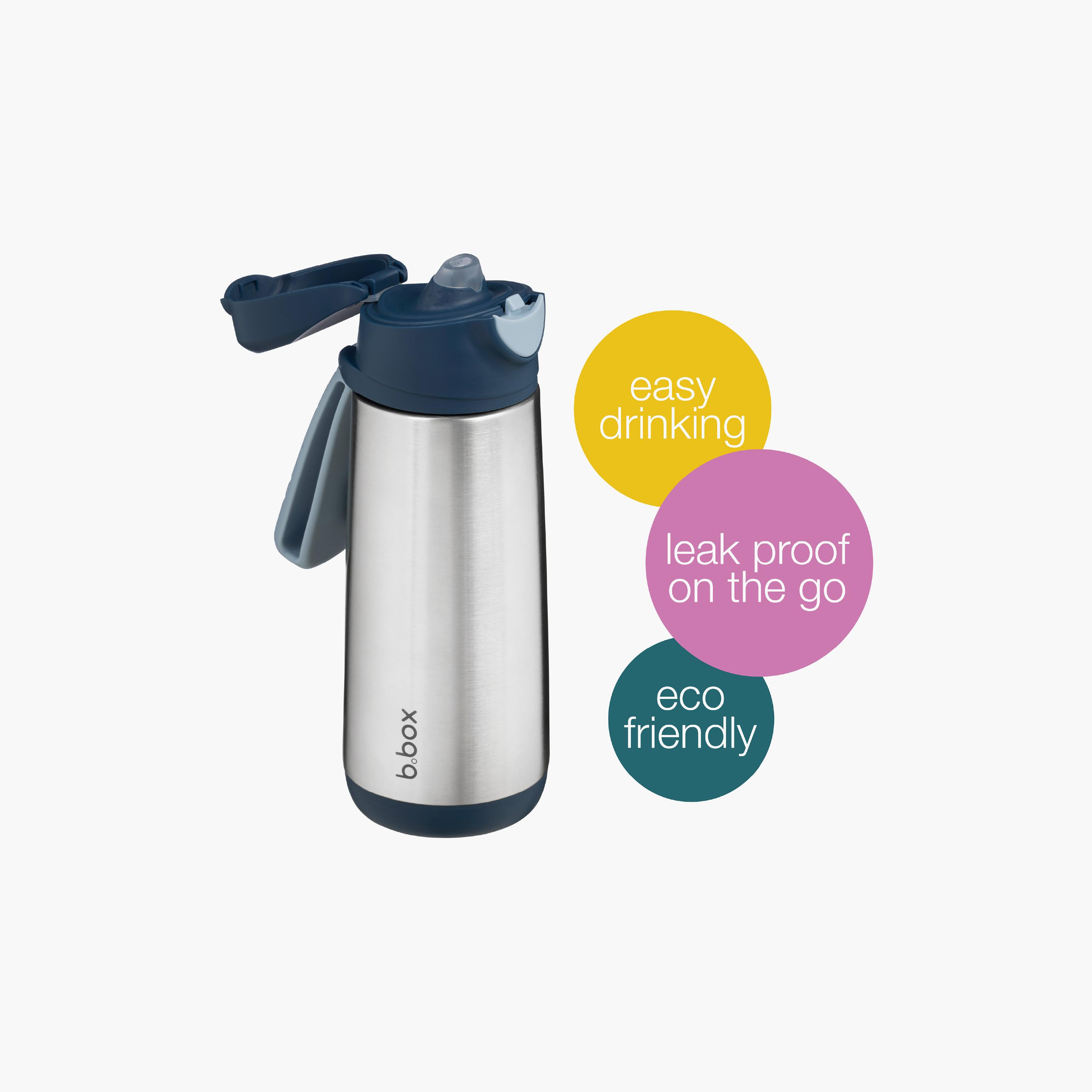 B.box Tilt & Sip Insulated Sport Spout Drink & Water Bottle - 500 ml-school-waterbottles-image-3