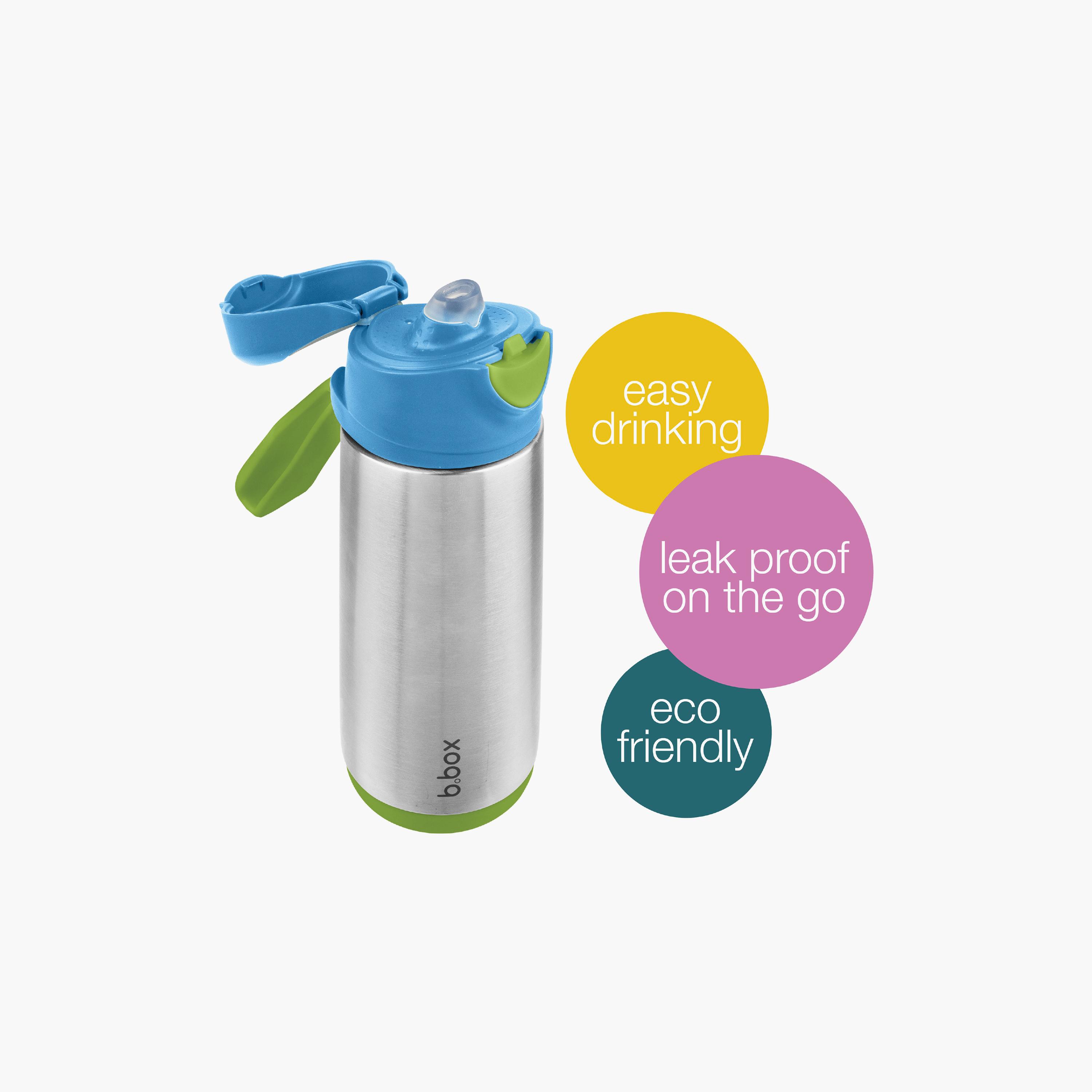 B.box Tilt & Sip Insulated Sport Spout Drink & Water Bottle - 500 ml-school-waterbottles-image-3