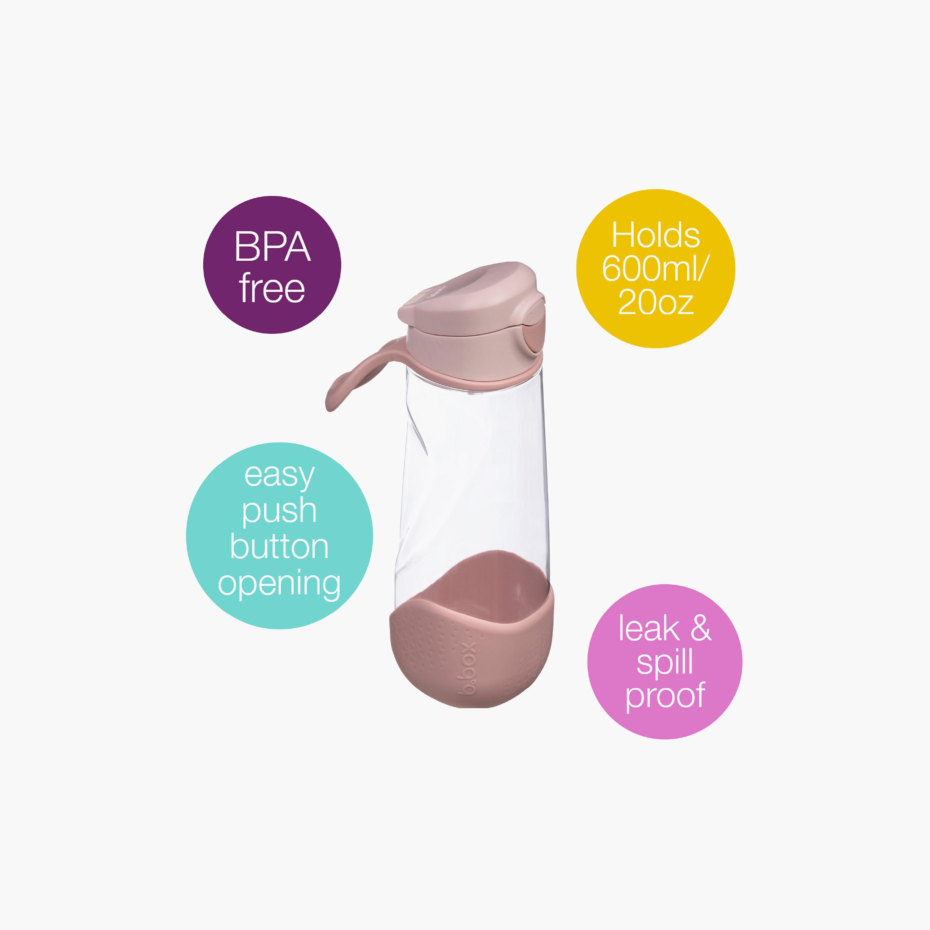 زجاجة مياه مقاومة للتسرب سهلة الإمساك والتحكم من بي بوكس - 600 مل-school-waterbottles-image-11