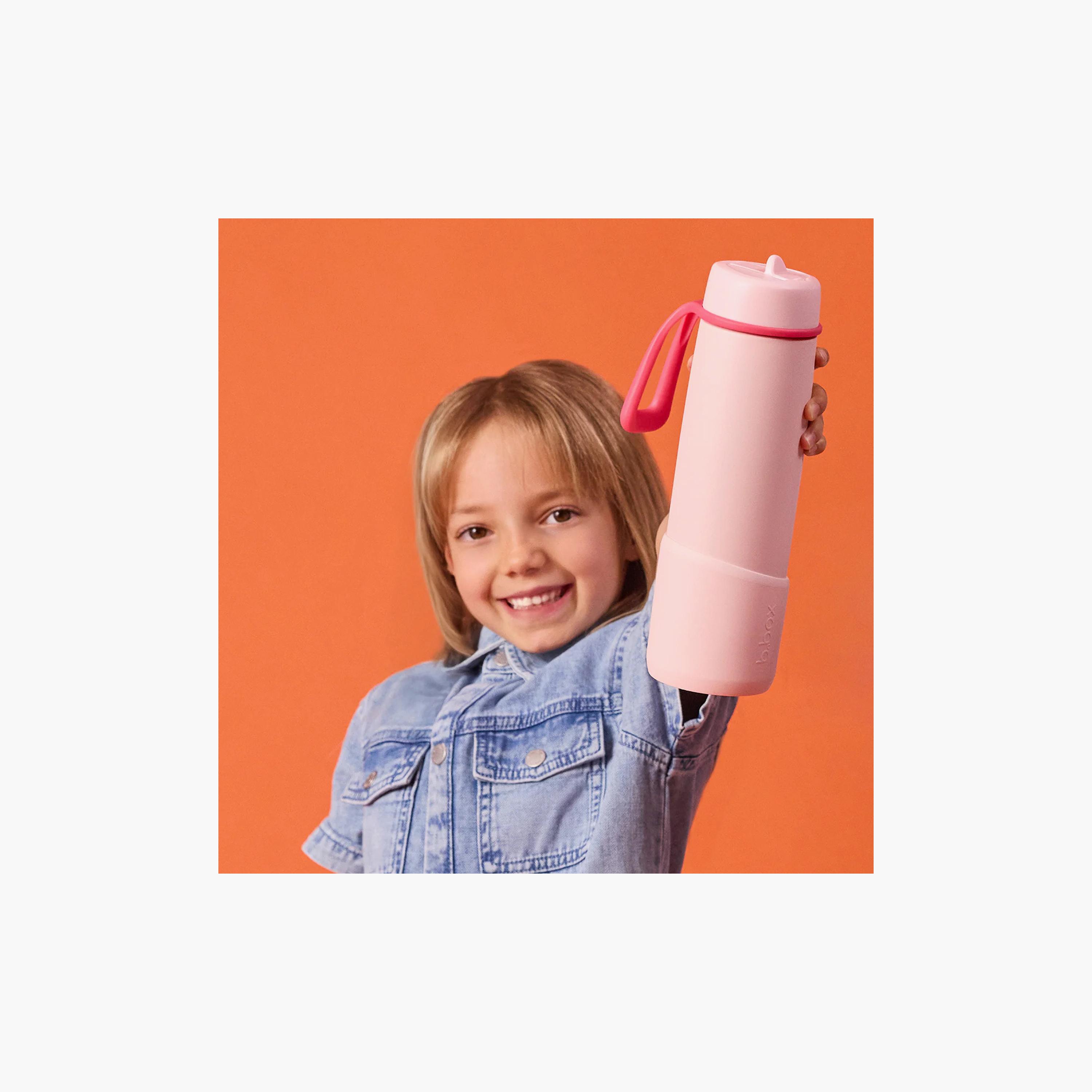 قاعدة حماية سيليكون لزجاجات المياه المعزولة (بمبّر) سعة 690 مل من بي بوكس-baby-feeding-accessories-image-5
