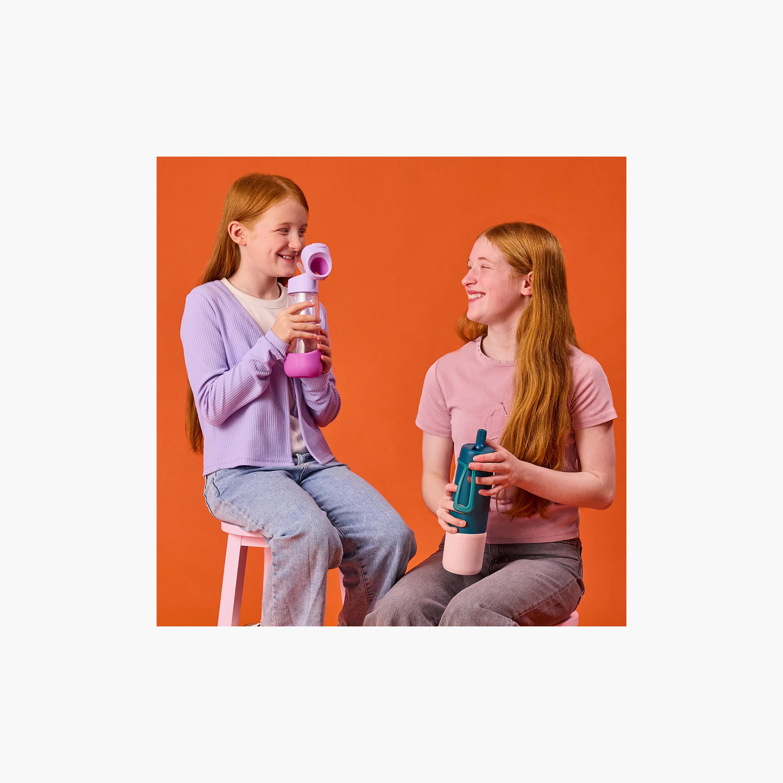 قاعدة حماية سيليكون لزجاجات المياه المعزولة (بمبّر) سعة 690 مل من بي بوكس-baby-feeding-accessories-image-6