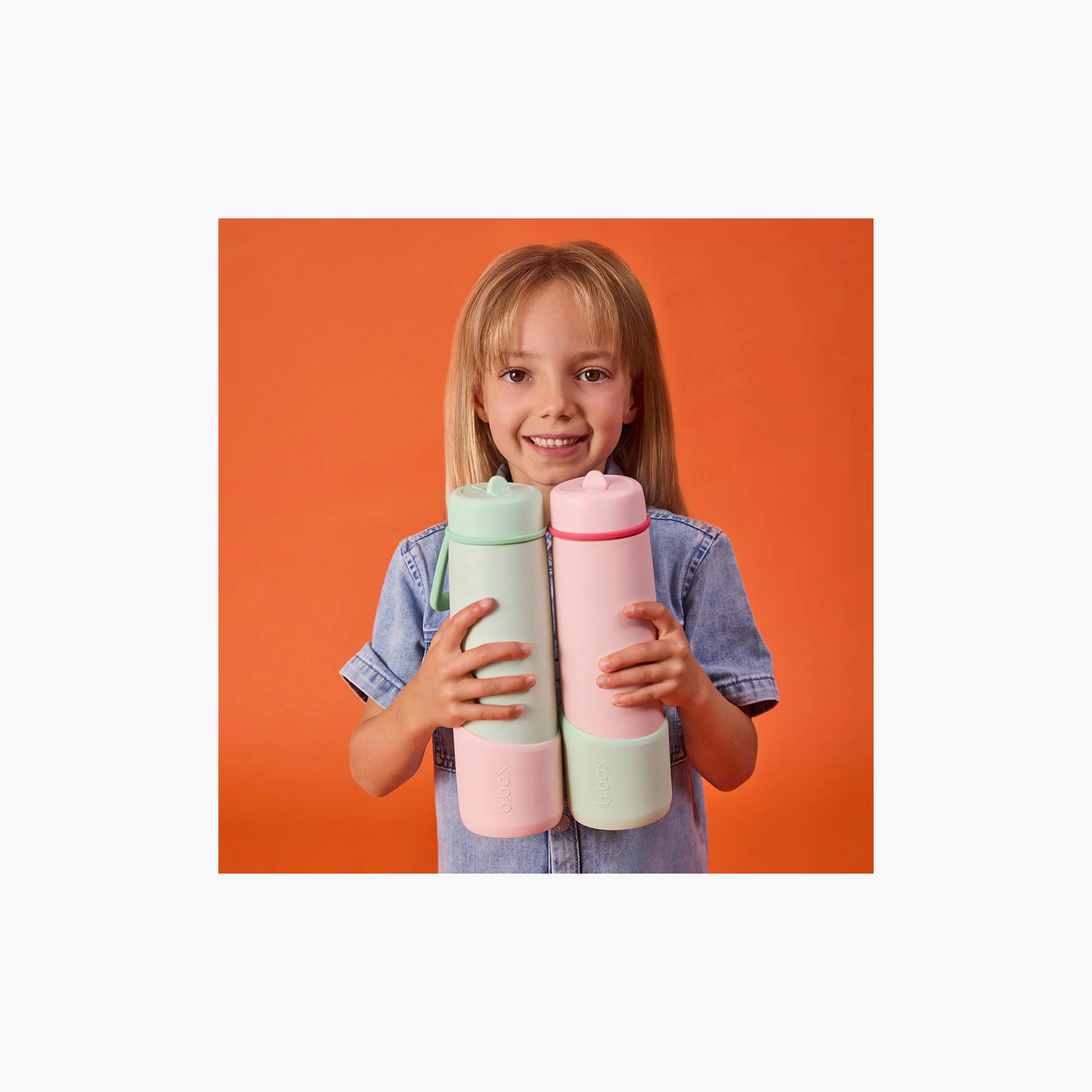 قاعدة حماية سيليكون لزجاجات المياه المعزولة (بمبّر) سعة 690 مل من بي بوكس-baby-feeding-accessories-image-14