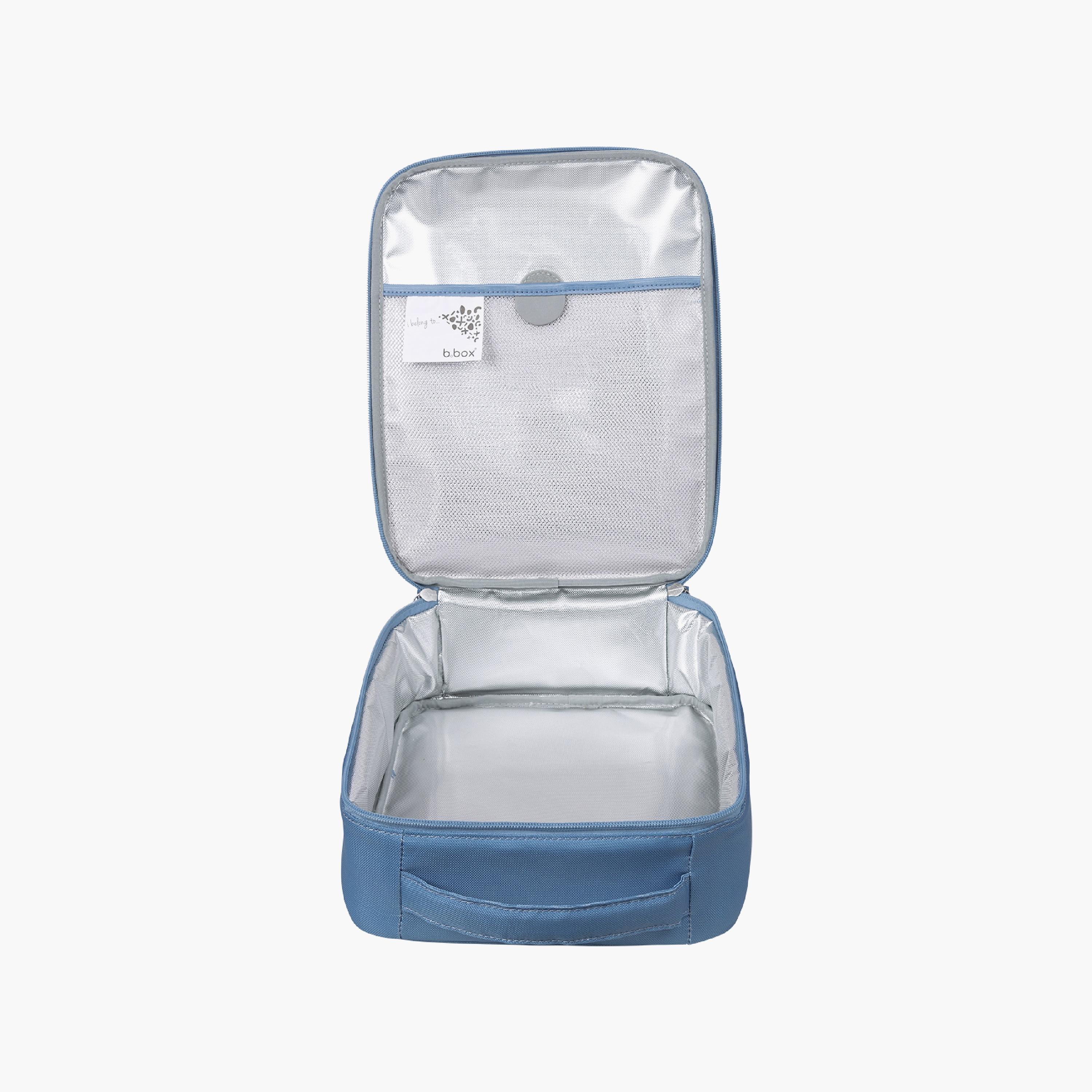 حقيبة وجبات معزولة ومقاومة للتسرب مع جيب شبكي بتصميم "سيرفس أب" من بي بوكس-school-lunchessentials-lunchbags-image-2