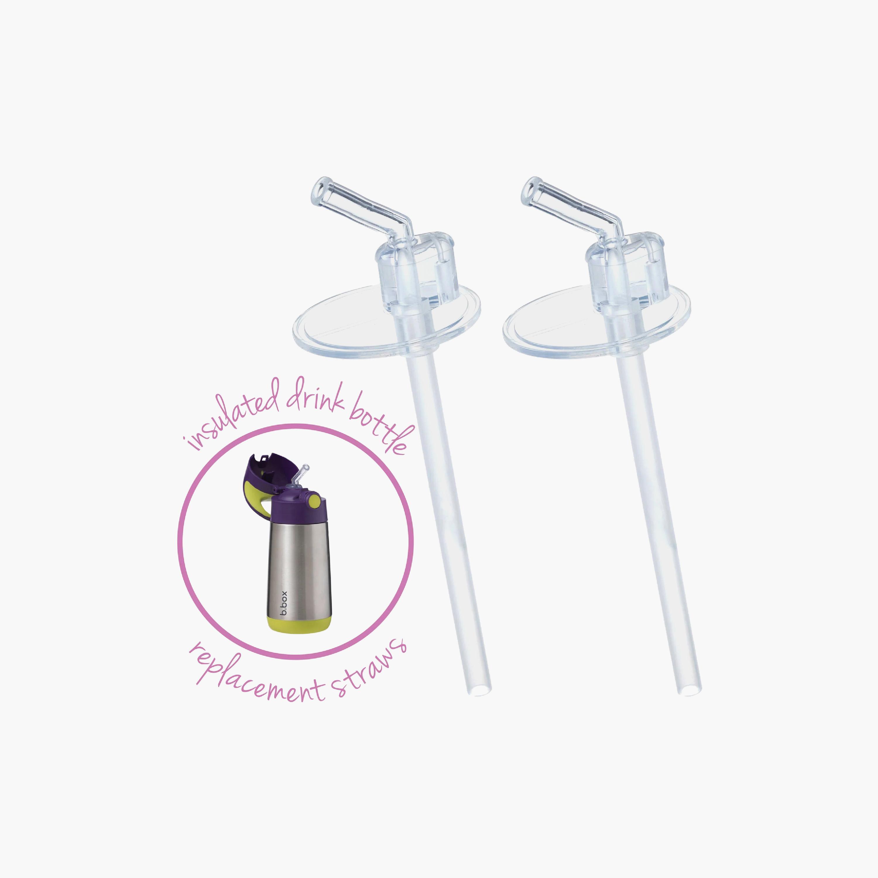 B.box 2-Piece Insulated Bottle Replacement Straws-baby-feeding-accessories-image-4