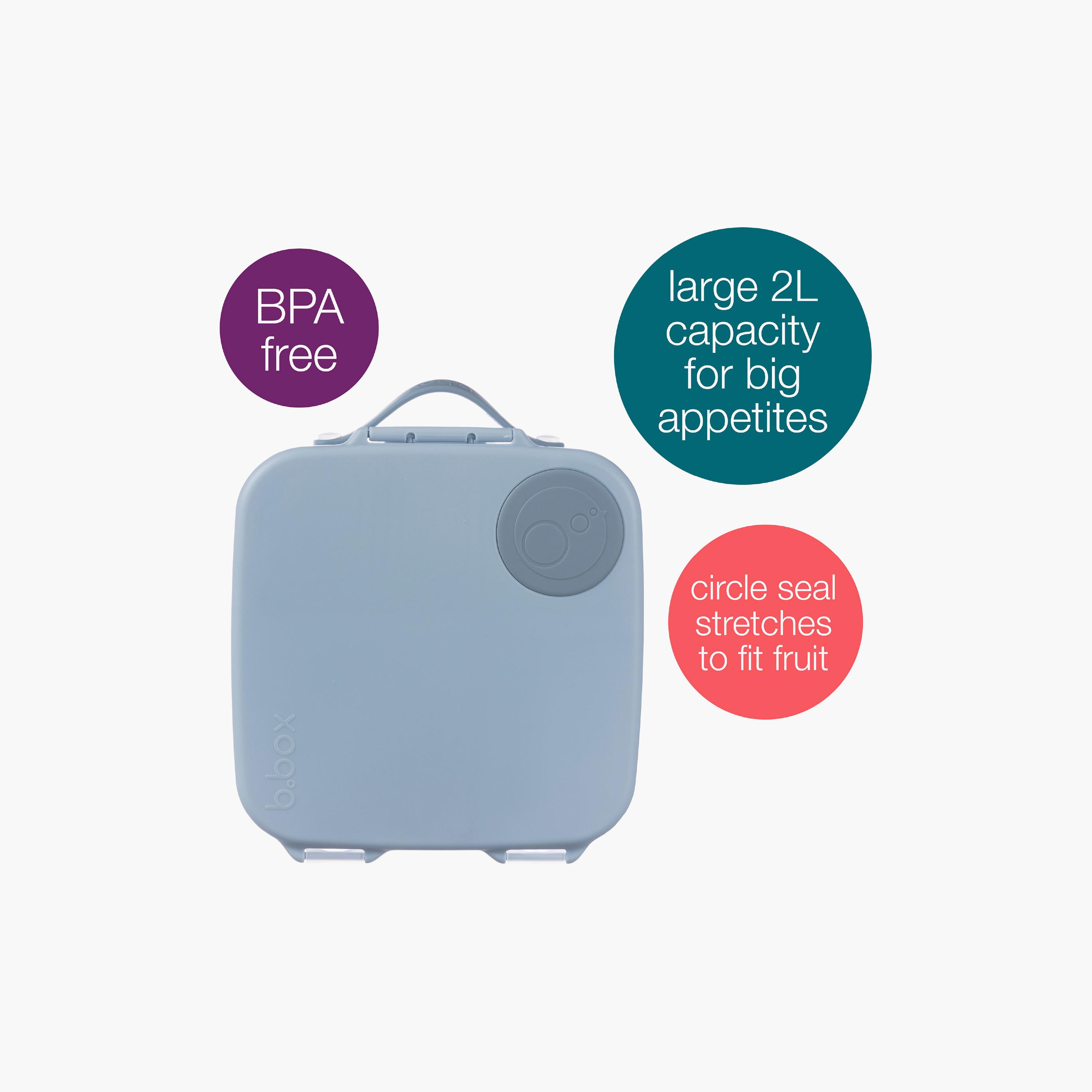B.box BPA Free Bento Lunch Box with Ice Pack & Removable Divider-school-lunchessentials-lunchboxes-image-4