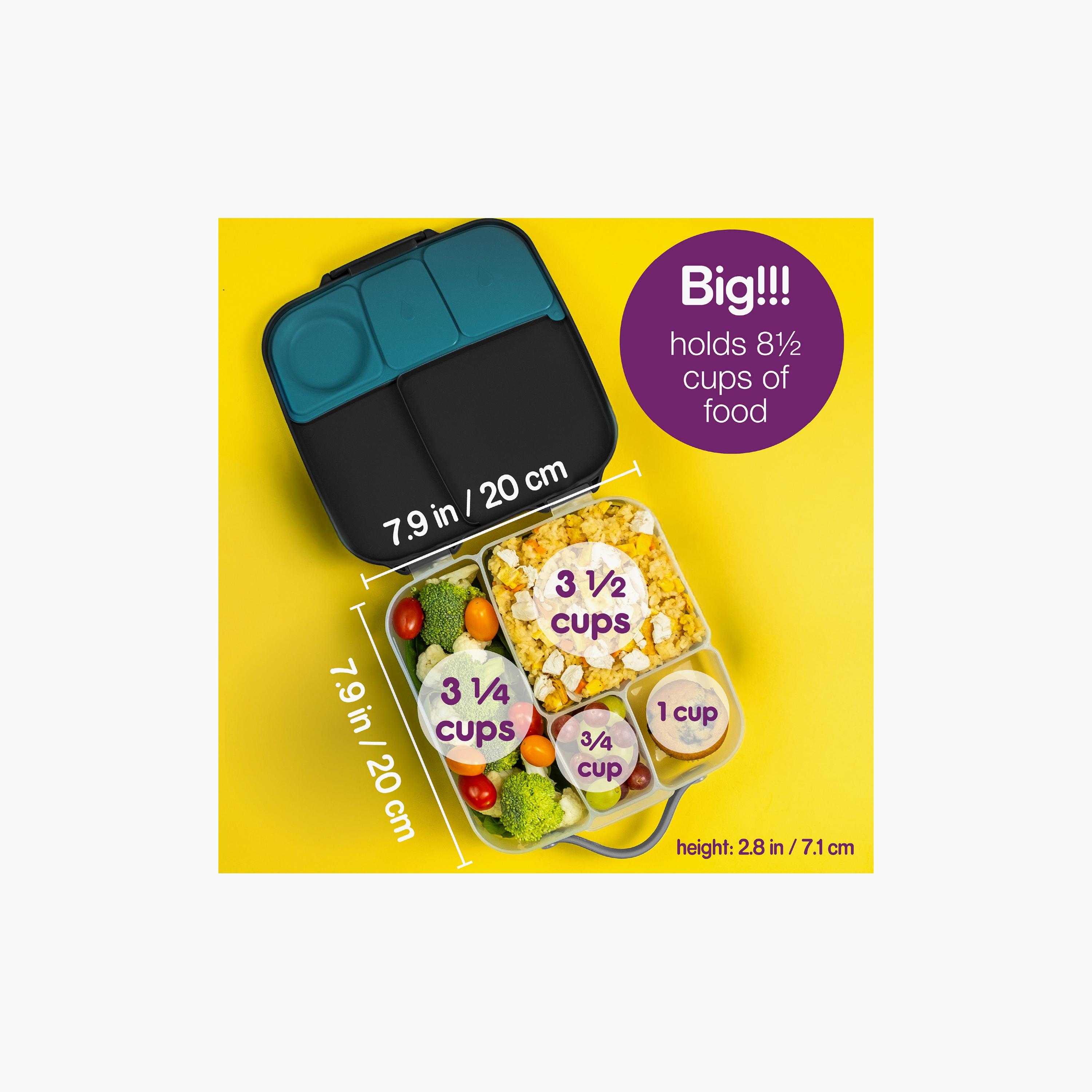 B.box BPA Free Bento Lunch Box with Ice Pack & Removable Divider-school-lunchessentials-lunchboxes-image-5