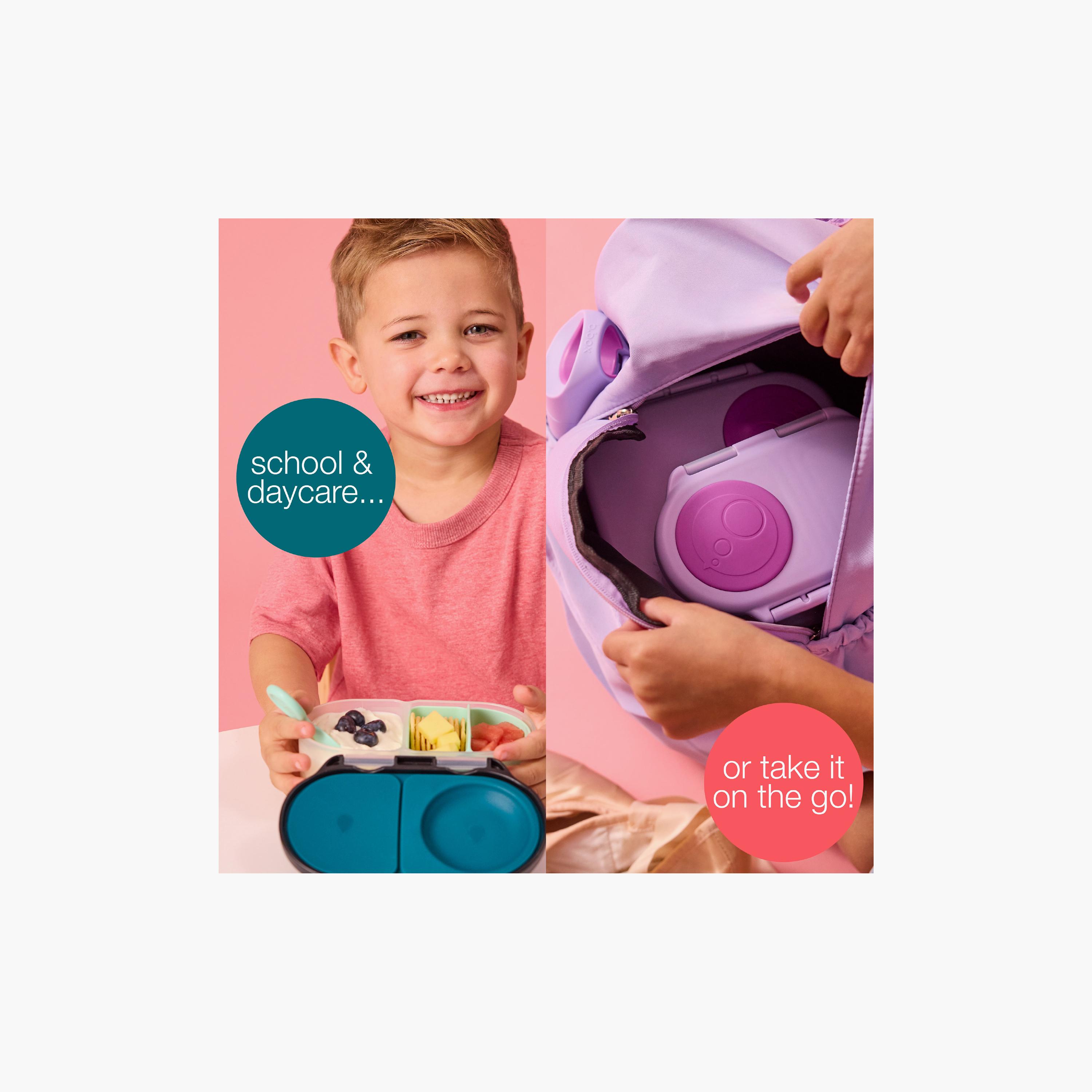 B.box 2 Compartments Leakproof Mini Bento Lunch Box-school-lunchessentials-lunchboxes-image-7