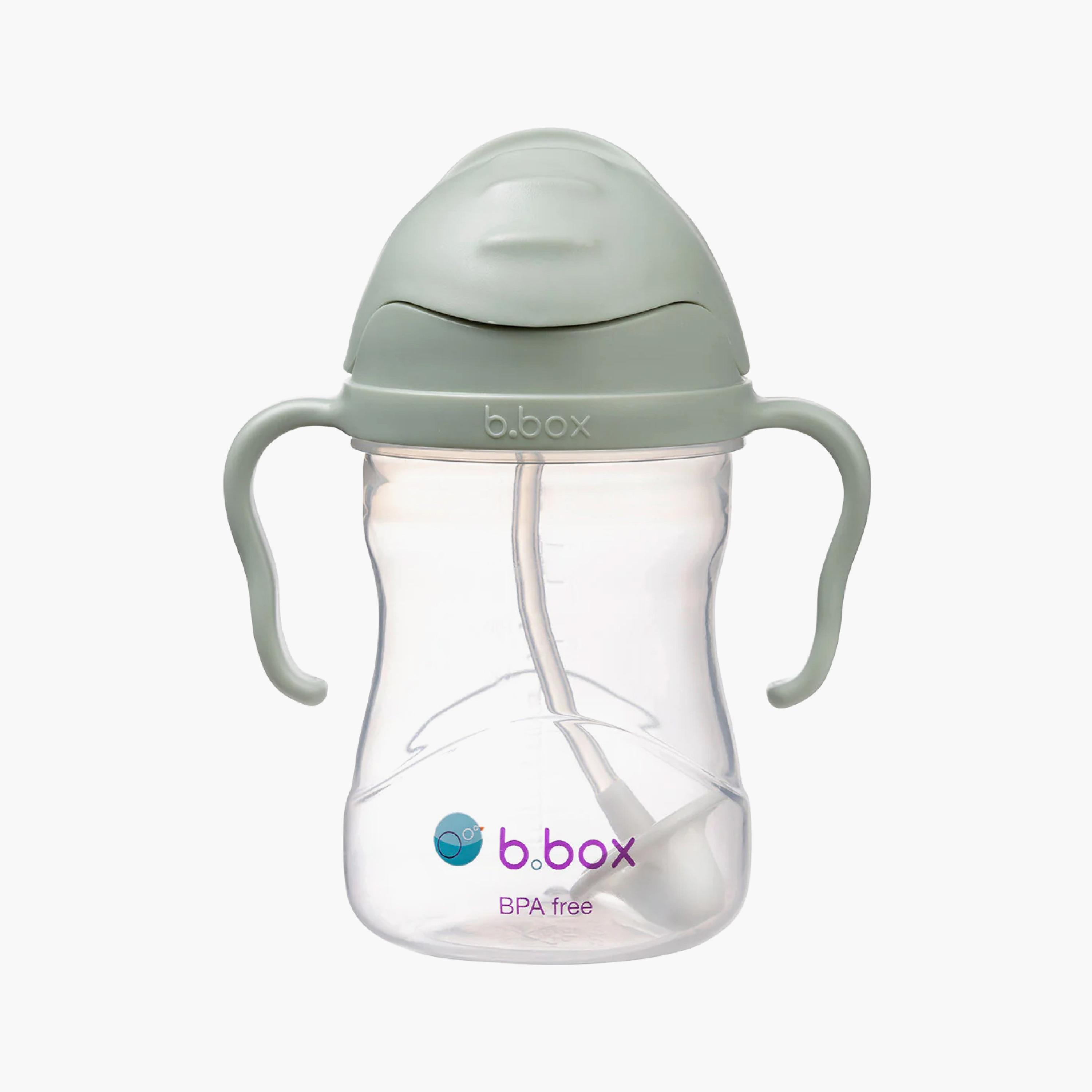 كوب تدريب للأطفال خالي من البيسفينول مع ماصة مرنة ومثقلة ومقابض من بي بوكس-baby-feeding-mealtimeessentials-image-17