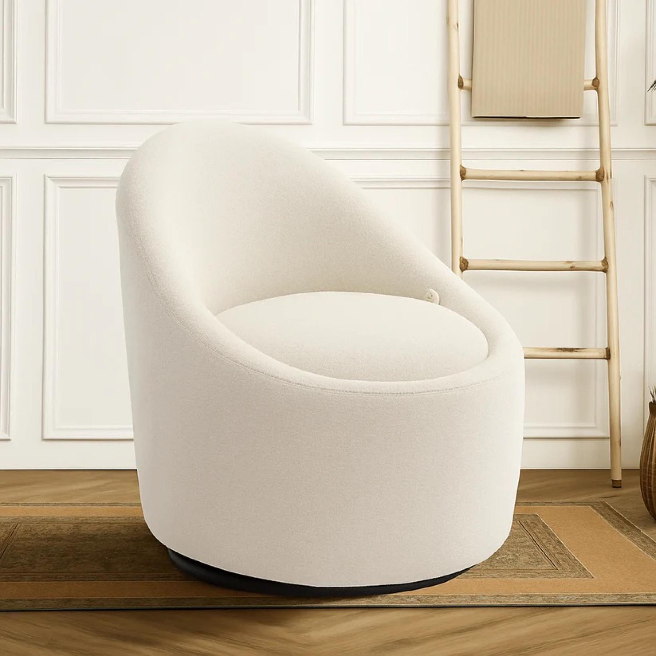 Onesto Bondi Fabric Swivel Armless Sofa