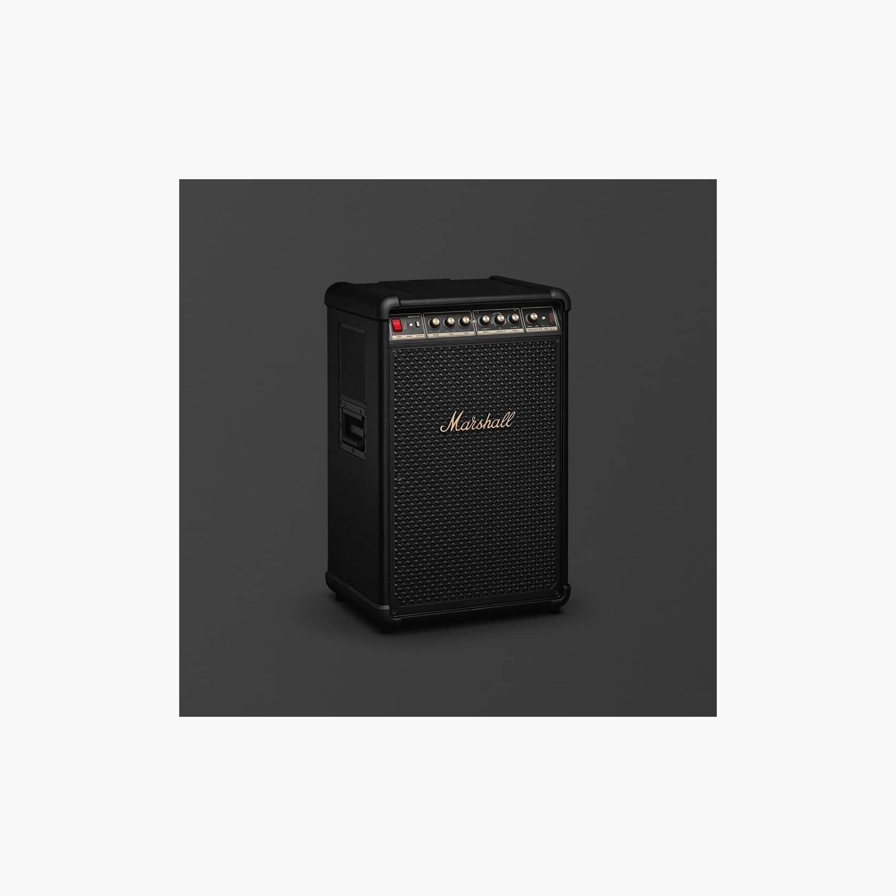 Marshall Bromley 750 Speaker Black and Brass-electronics-speakers-image-2