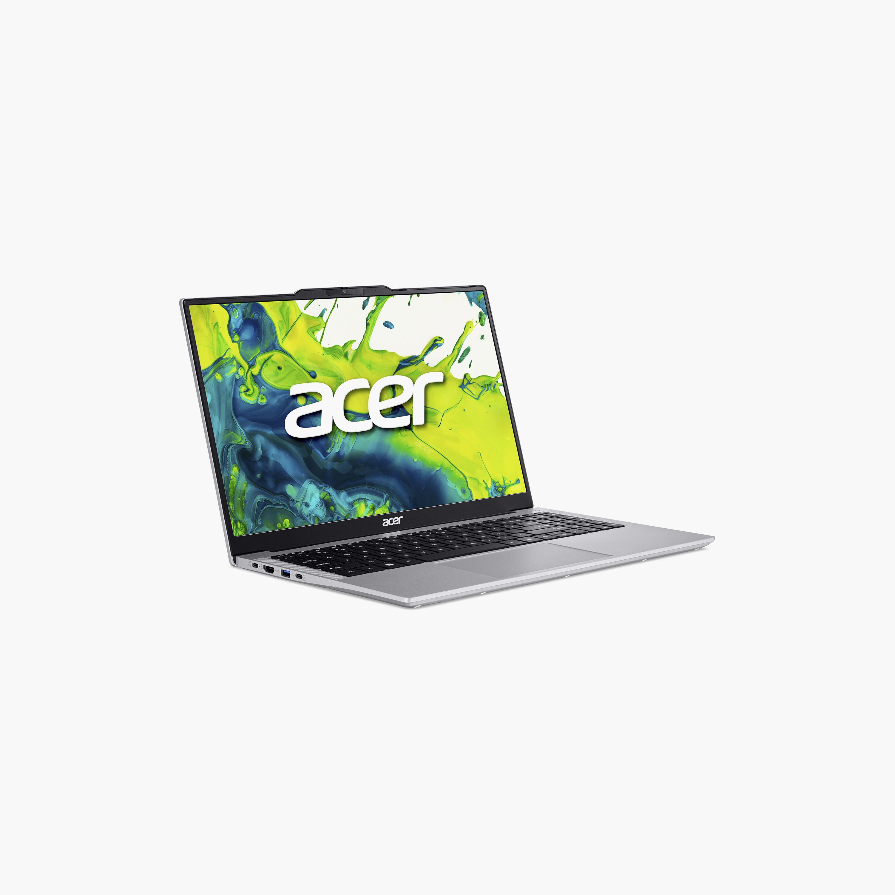 لابتوب أيسر أسباير لايت بمعالج إنتل كور 5 120U وذاكرة 16 جيجابايت رام وسعة 512 جيجابايت SSD وكرت شاشة مدمج وشاشة 15.6 بوصة FHD بنظام ويندوز 11 هوم | AL15-53P-54AQ-electronics-laptops-image-2