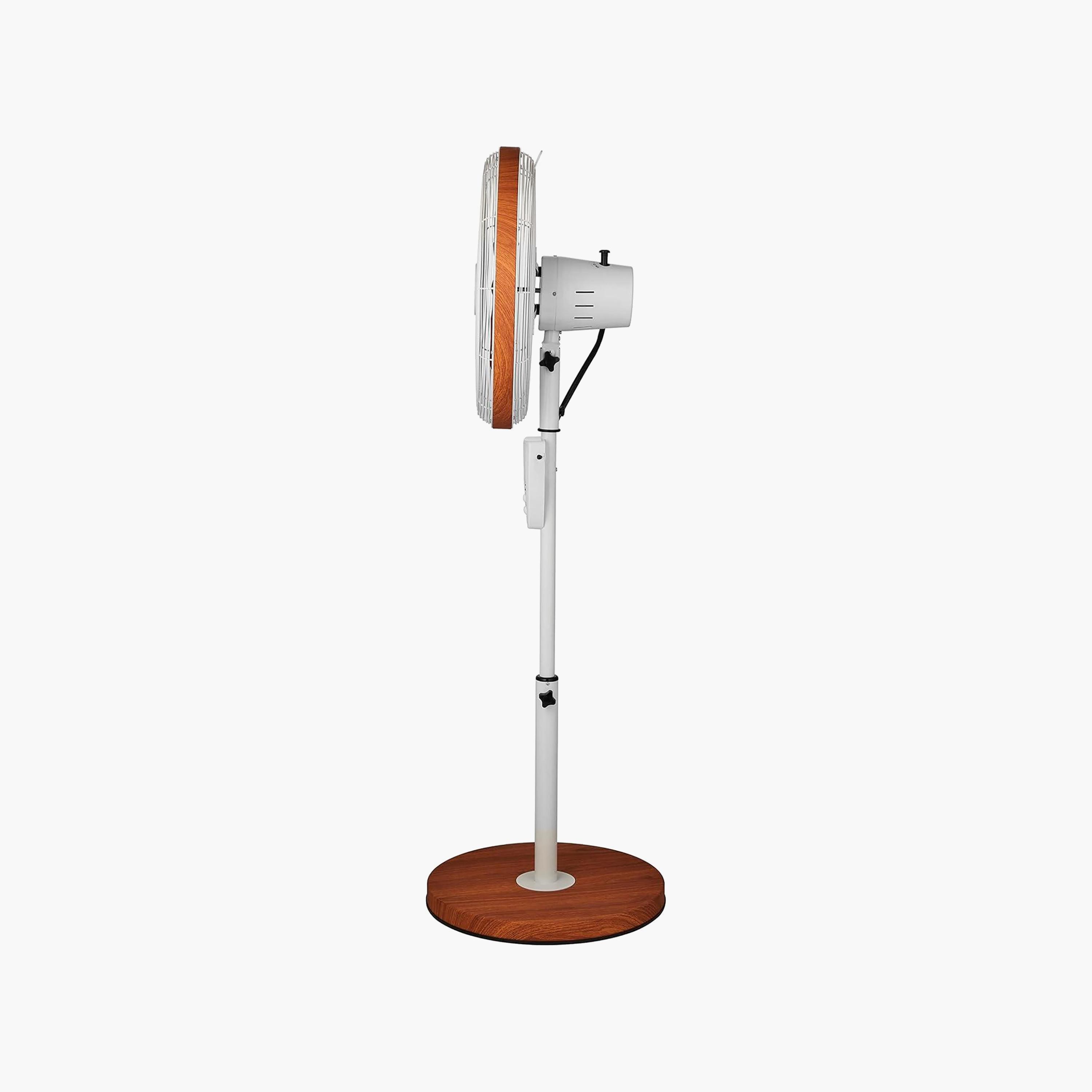 Crownline 16 Stand Fan with Remote Wood Color | SF-294W-household-appliances-homeappliances-fans-image-2