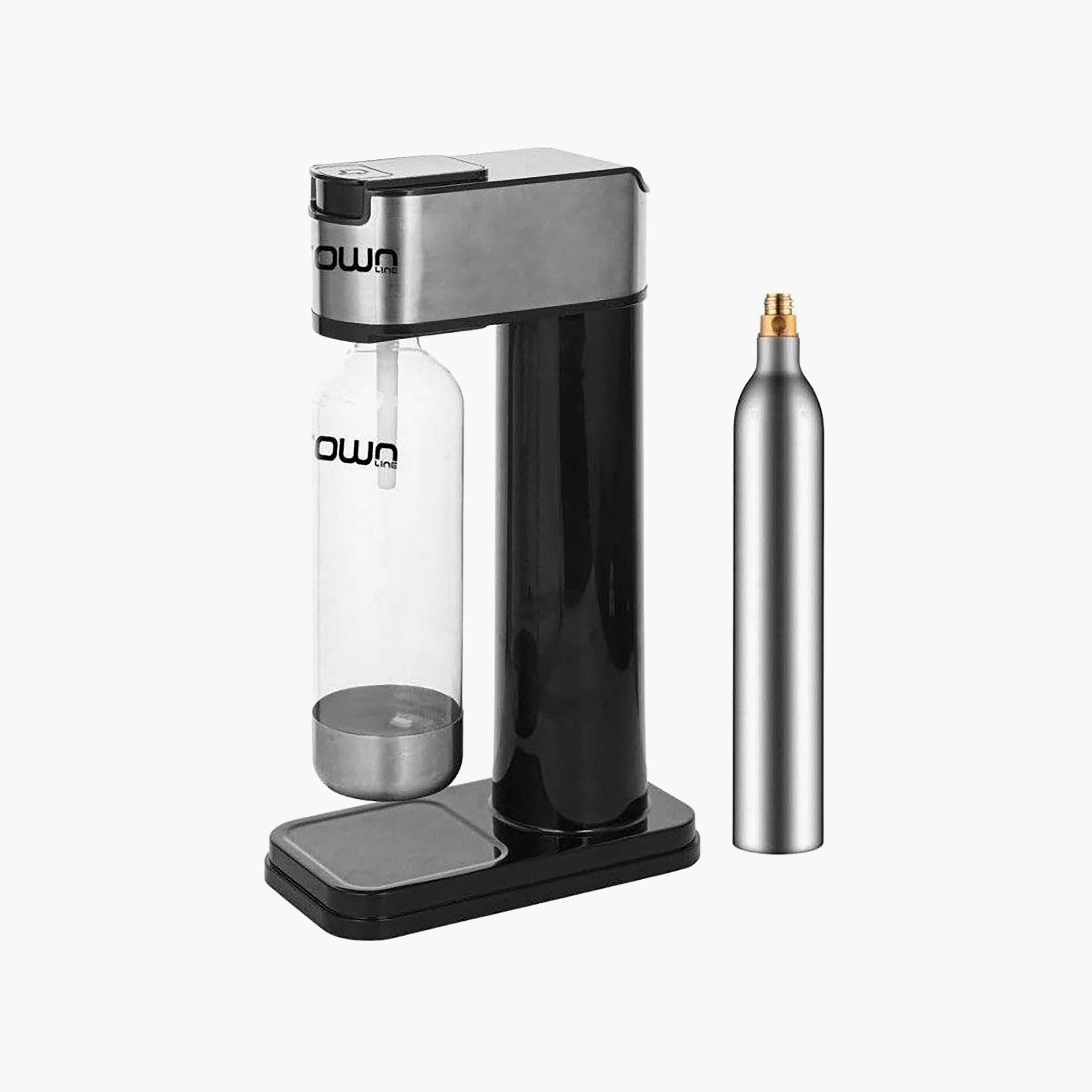 Crownline Bundle Soda Maker with Gas Cylinder GC-460/B | BNDL SM-454/B-household-appliances-kitchenappliances-otherkitchenappliances-image-1
