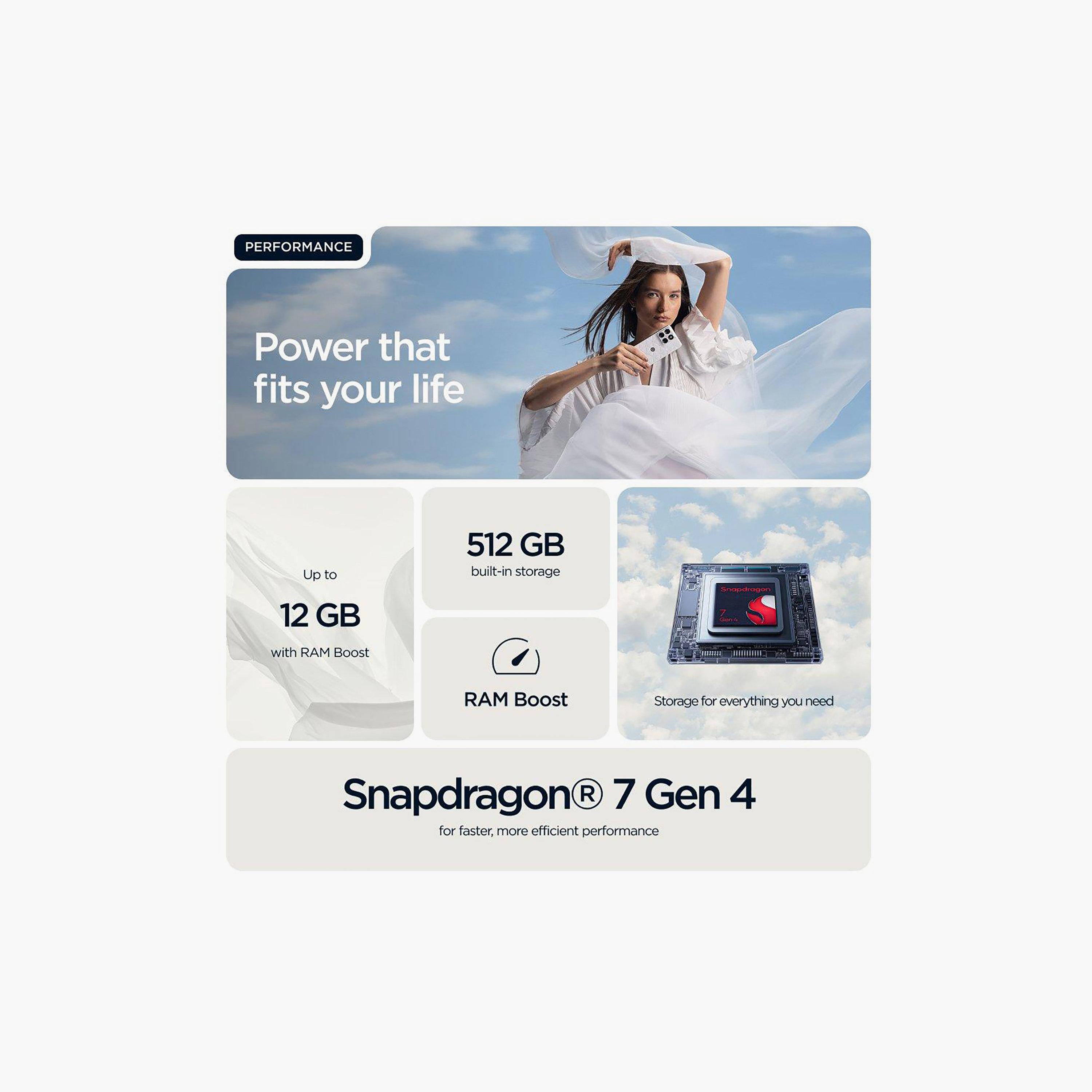 Motorola Edge 70 Cloud Dancer White 5G 12GB 512GB 6.7 Inch Snapdragon 7 Gen 4 Android Smartphone-electronics-phones-image-8