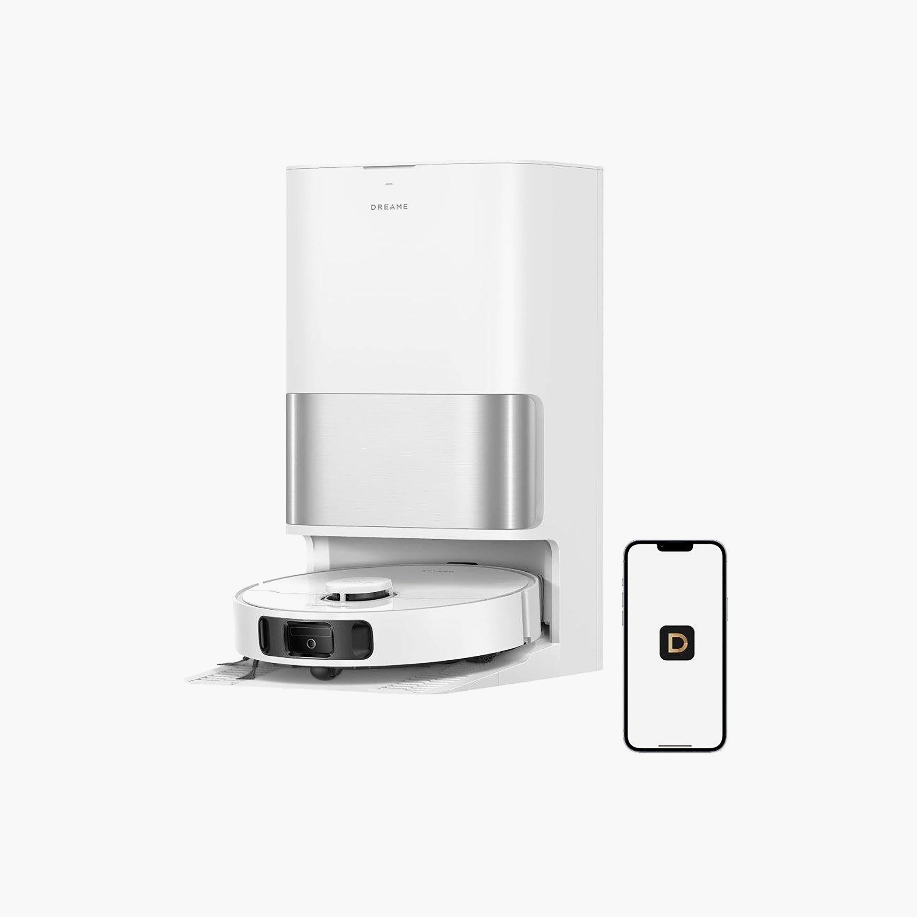 DREAME D30 Ultra Robotic Vacuum Cleaner White | RTD31TE-WHITE-household-appliances-homeappliances-vacuumcleaners-image-1