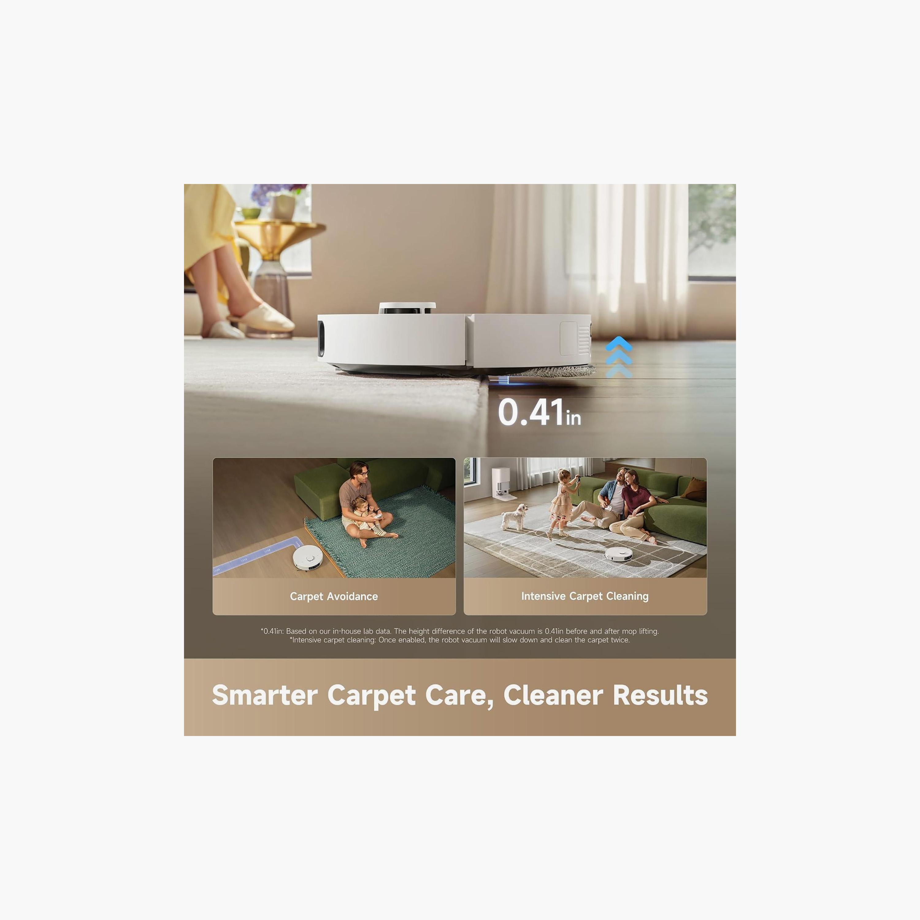 DREAME D30 Ultra Robotic Vacuum Cleaner White | RTD31TE-WHITE-household-appliances-homeappliances-vacuumcleaners-image-7