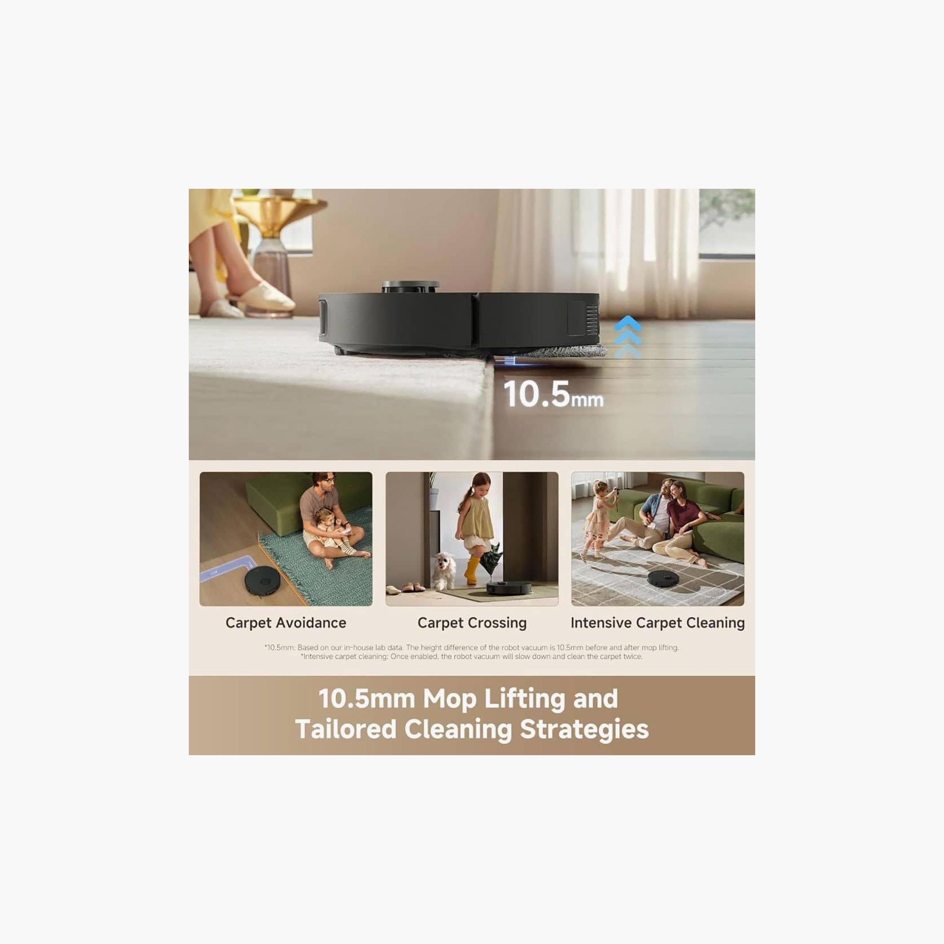 DREAME L50 Ultra Robotic Vacuum Cleaner Black | RLL53SE-BLACK-household-appliances-homeappliances-vacuumcleaners-image-7