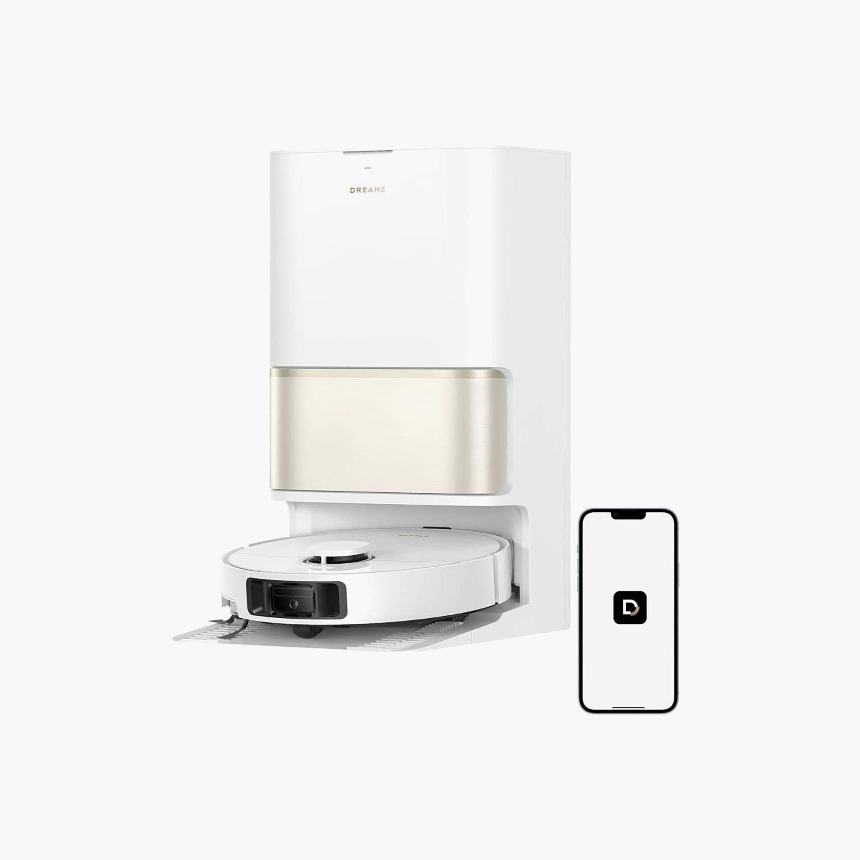 DREAME L50 Ultra Robotic Vacuum Cleaner White | RLL53SE-WHITE-household-appliances-homeappliances-vacuumcleaners-image-2