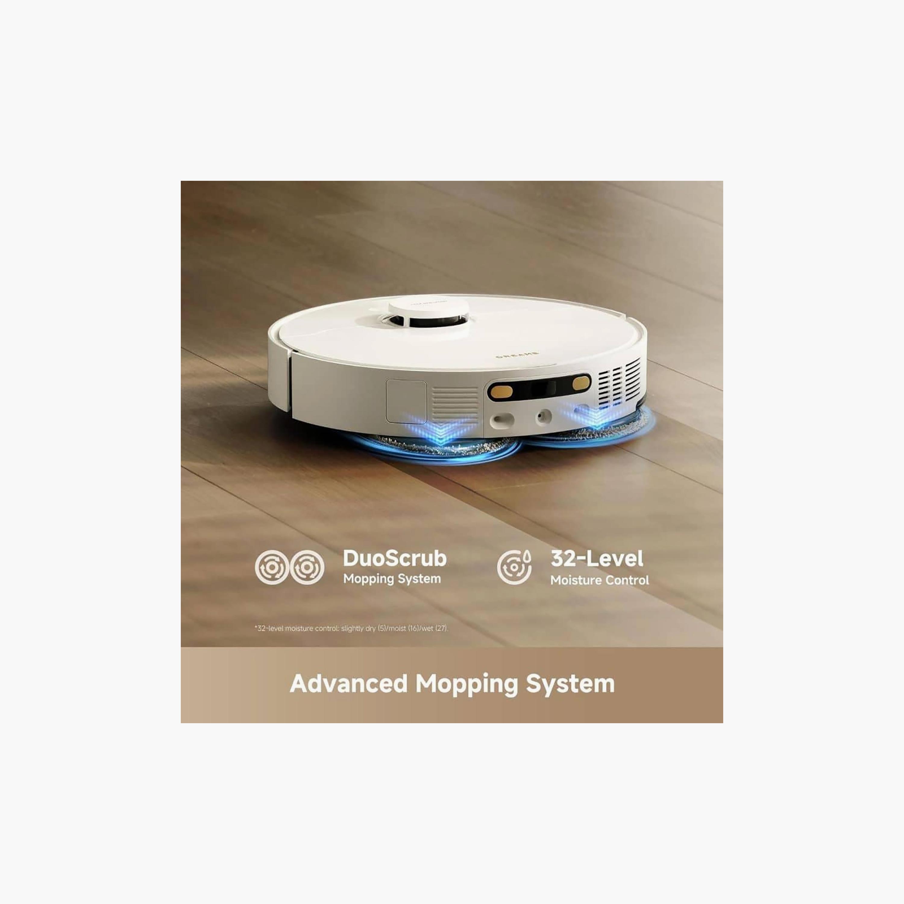 DREAME L50 Ultra Robotic Vacuum Cleaner White | RLL53SE-WHITE-household-appliances-homeappliances-vacuumcleaners-image-4