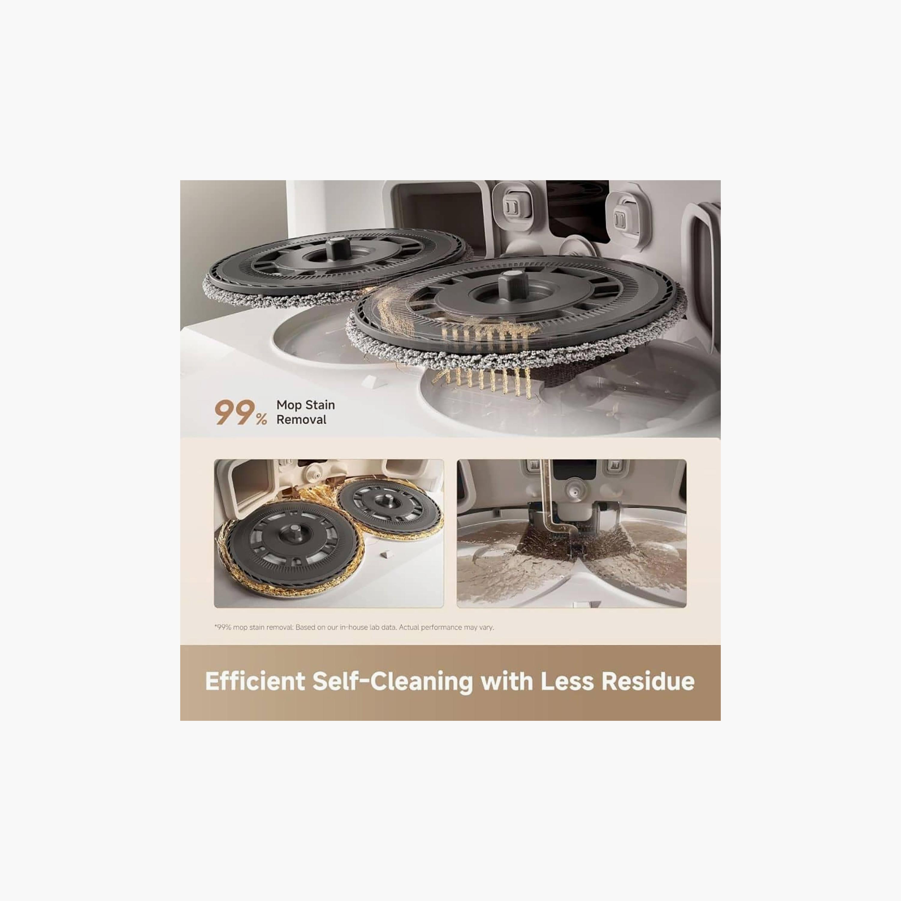 DREAME L50 Ultra Robotic Vacuum Cleaner White | RLL53SE-WHITE-household-appliances-homeappliances-vacuumcleaners-image-5