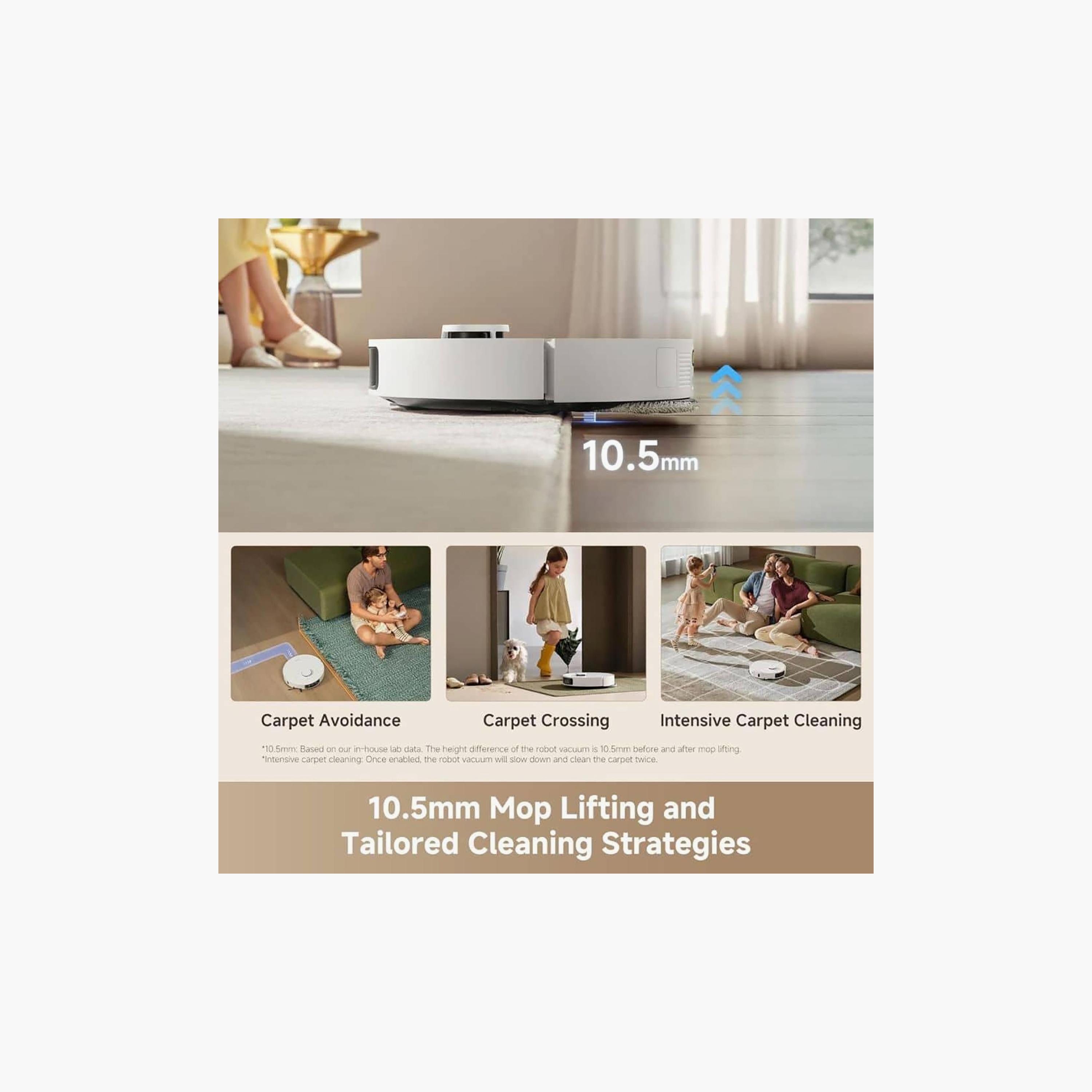 DREAME L50 Ultra Robotic Vacuum Cleaner White | RLL53SE-WHITE-household-appliances-homeappliances-vacuumcleaners-image-8