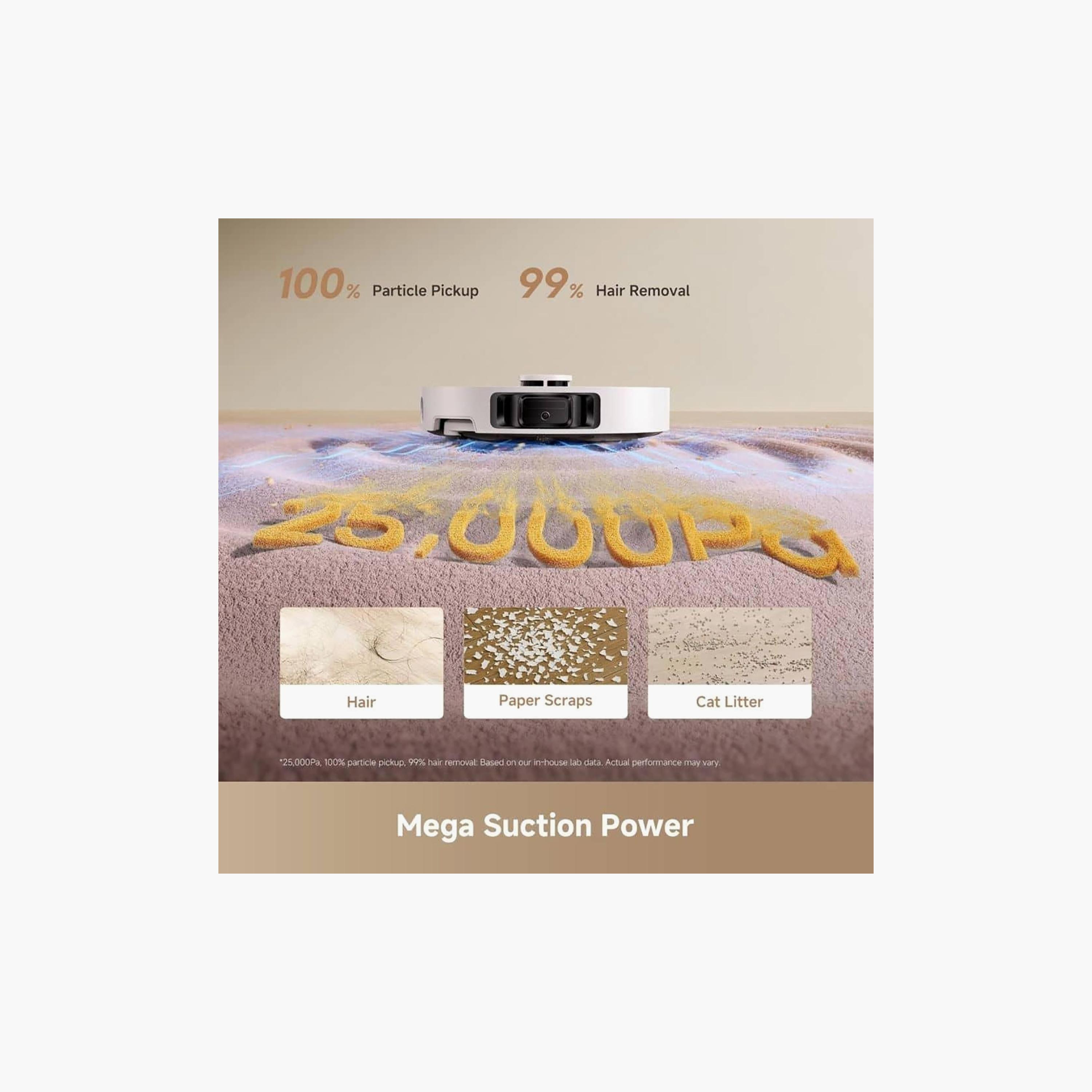 DREAME L50 Ultra Robotic Vacuum Cleaner White | RLL53SE-WHITE-household-appliances-homeappliances-vacuumcleaners-image-9
