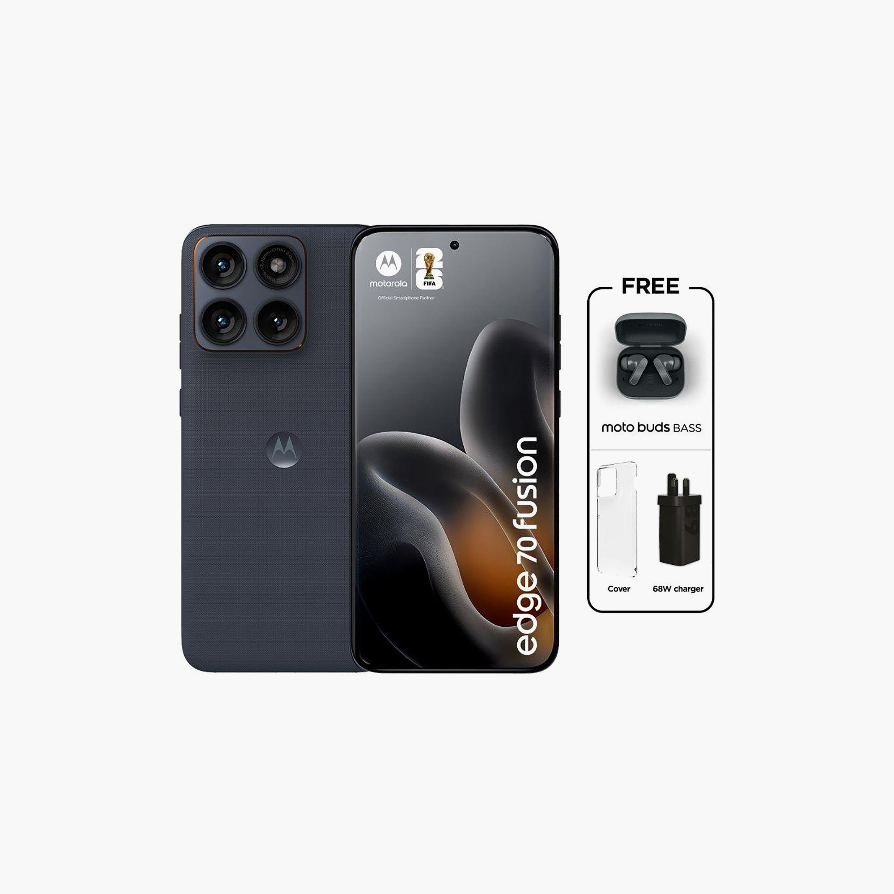 Motorola Edge 70 Fusion 5G 12GB 256GB 6.78 Inch Snapdragon 7s Gen 3 Android Smartphone-electronics-phones-image-1