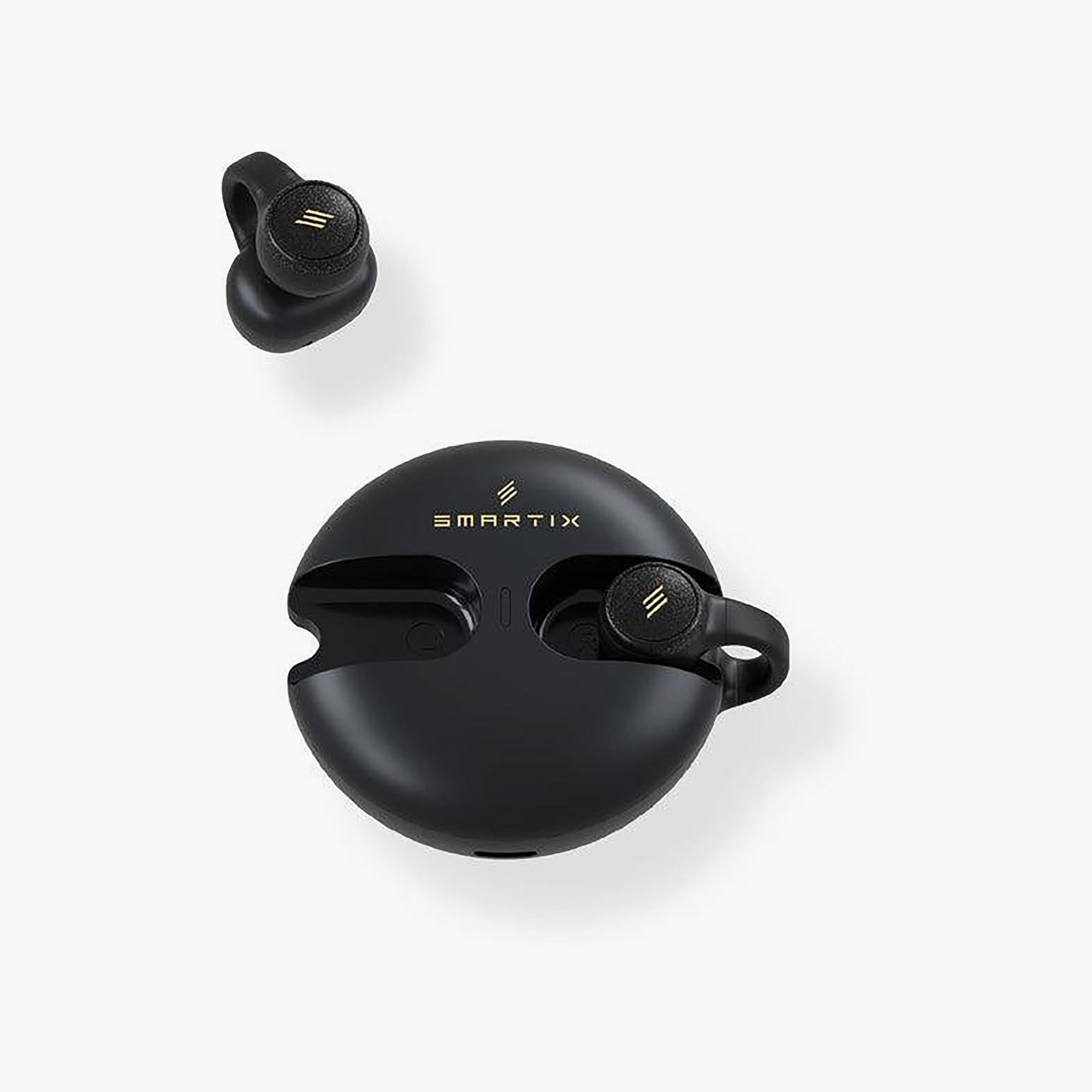 Smartix Atom U Open Ear Clip On Wireless Earbuds Black | SWEN1W1-electronics-headphonesandearphones-image-2