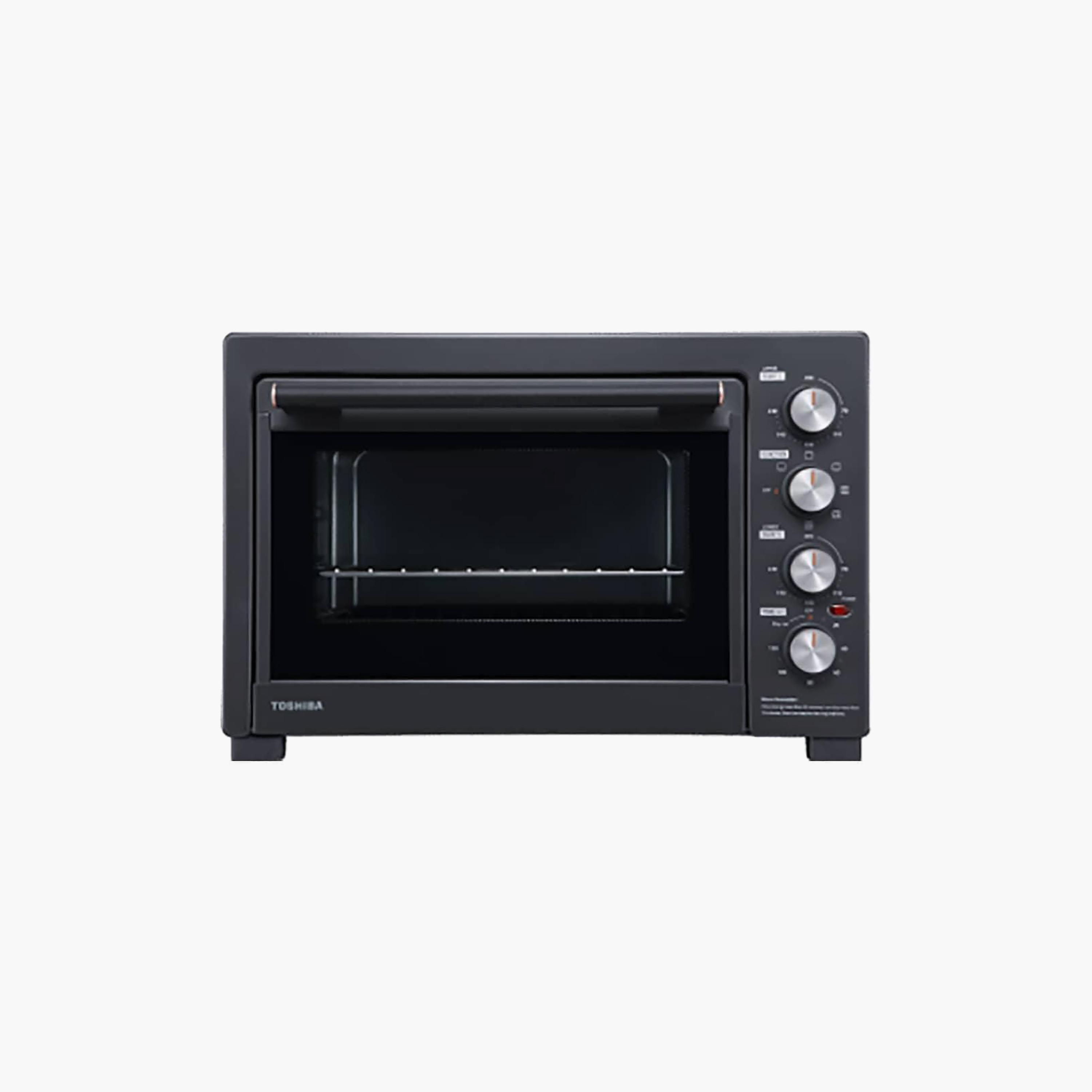 فرن تحميص توشيبا 40 لتر مع شواية، أسود | TL-MC40EZF(GR)-R-household-appliances-kitchenappliances-microwavesandovens-image-2
