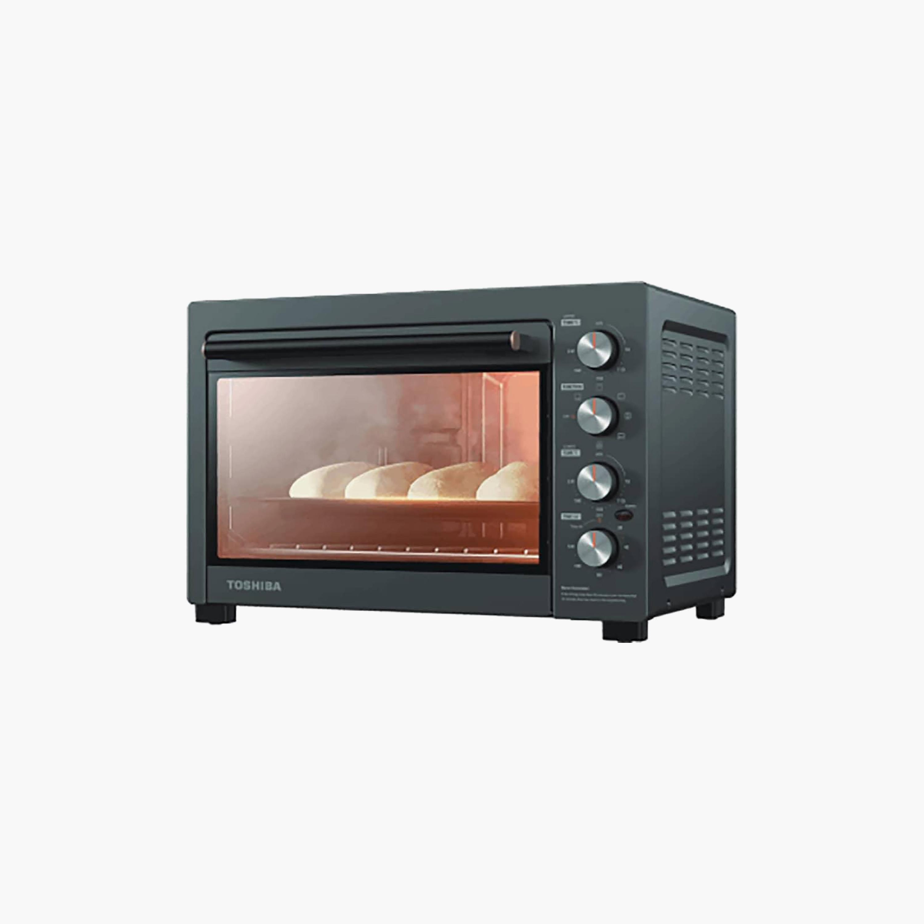 فرن تحميص توشيبا 40 لتر مع شواية، أسود | TL-MC40EZF(GR)-R-household-appliances-kitchenappliances-microwavesandovens-image-4