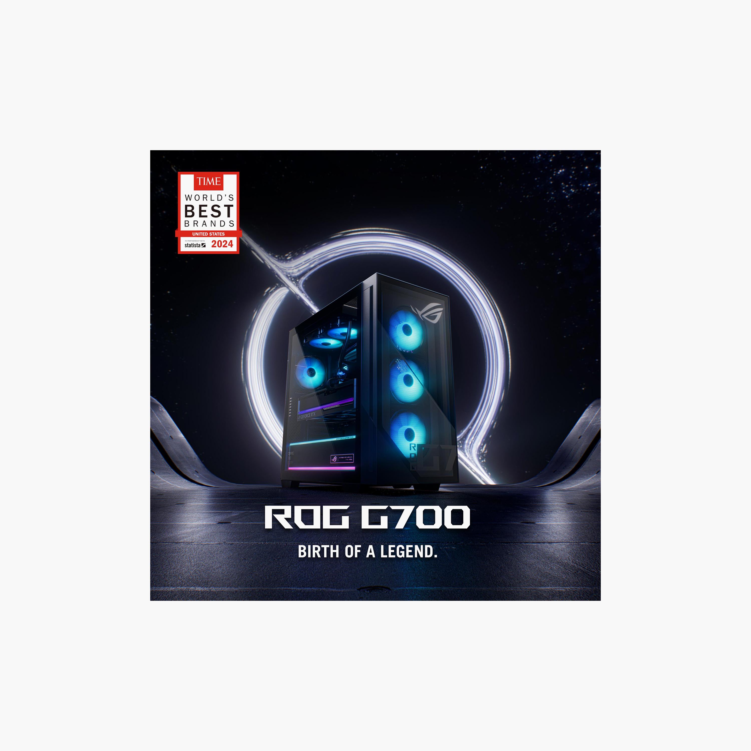 كمبيوتر مكتبي أسوس تاور بمعالج إنتل أولترا 7 265KF، رام 32 جيجابايت، 1 تيرابايت SSD، كرت شاشة RTX 5070 سعة 12 جيجابايت، ويندوز 11 هوم - أسود | G700TF-7265KF324W-electronics-accessories-computeraccesories-image-2