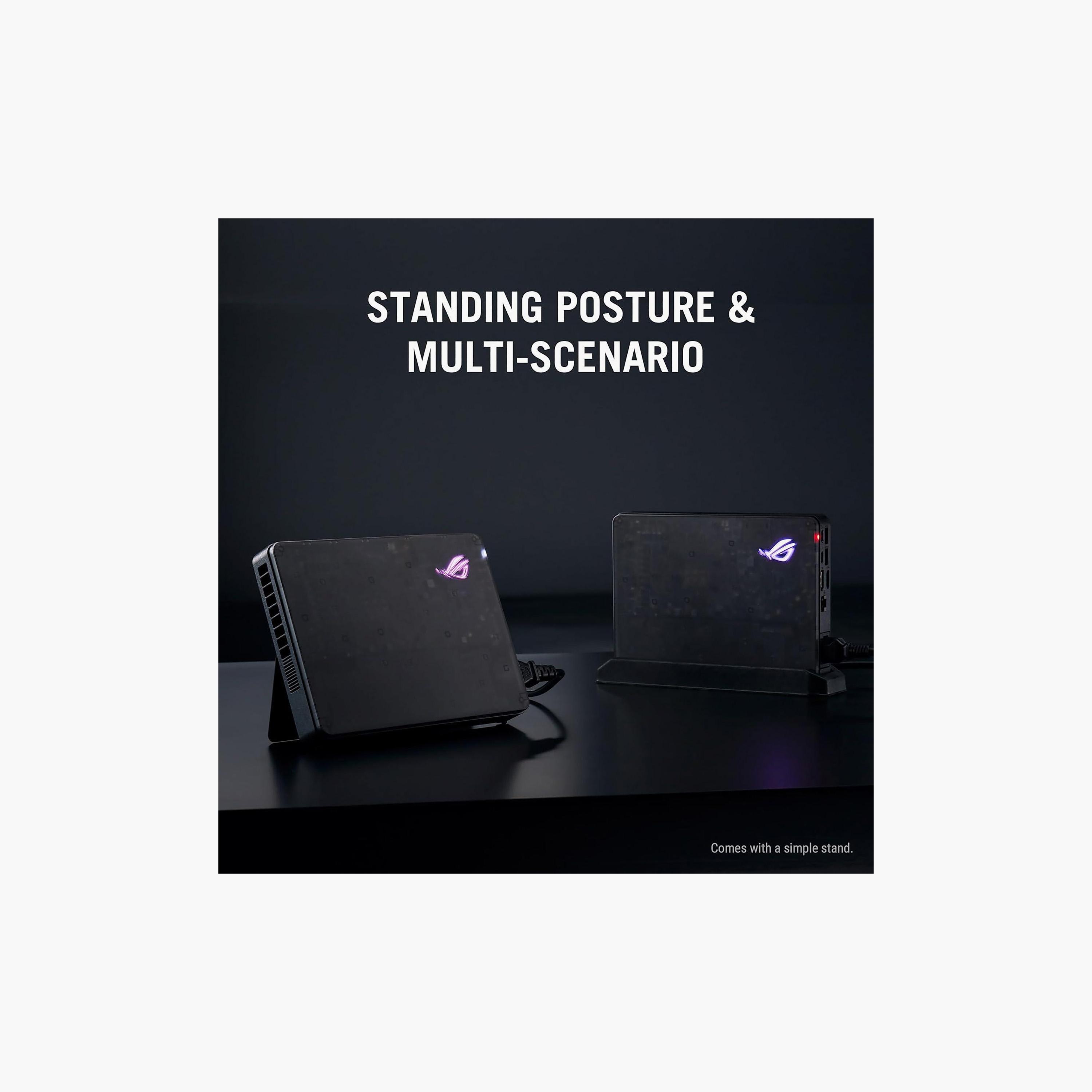 كارت شاشة خارجي أسوس ROG XG موبايل RTX 5070 سعة 12 جيجابايت، أسود مطفي من أسوس | GC34R-035-electronics-accessories-computeraccesories-image-6