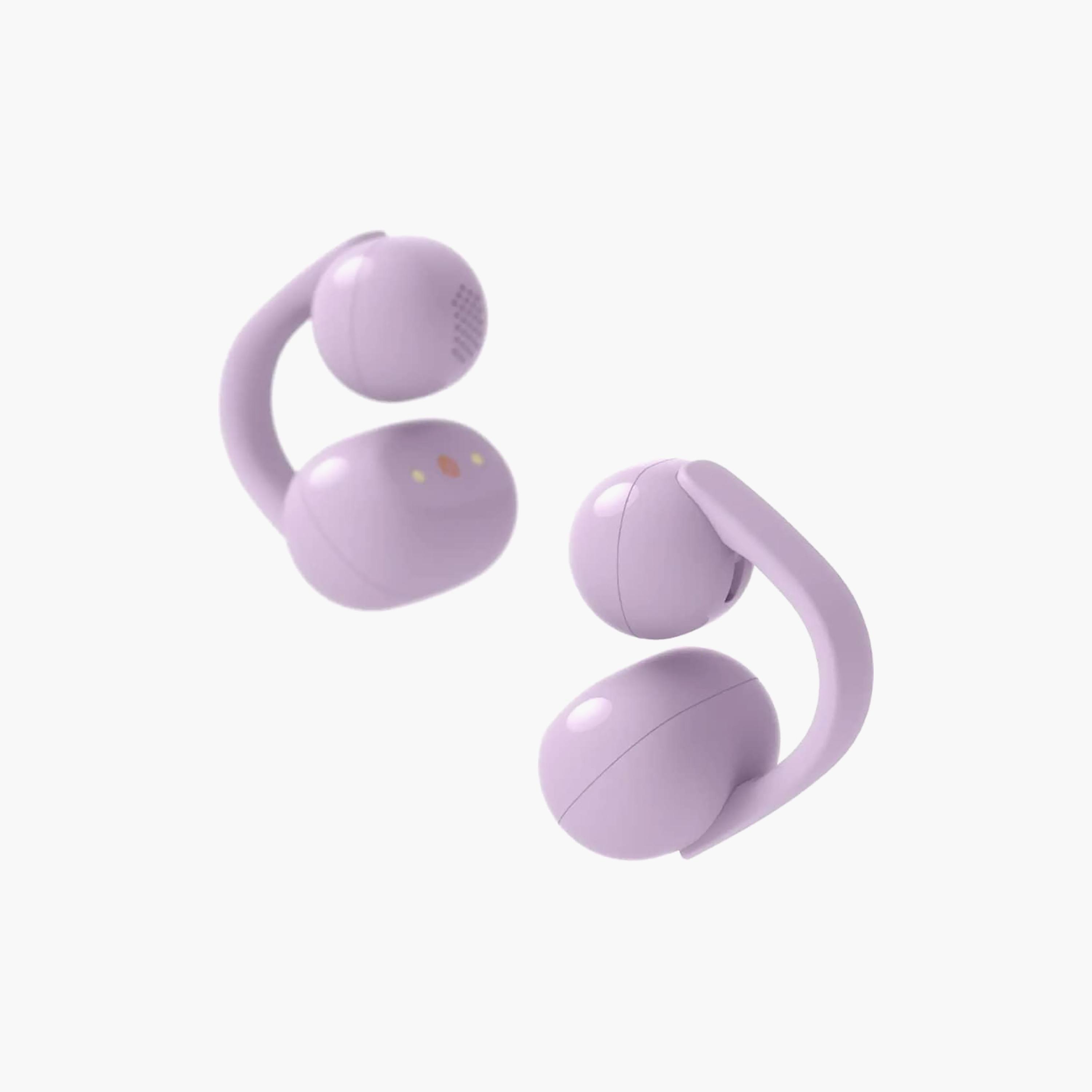 سماعات أذن سوني لينكبادز كليب بتصميم مفتوح، بنفسجي من سوني | WFLC900/V-electronics-headphonesandearphones-image-2