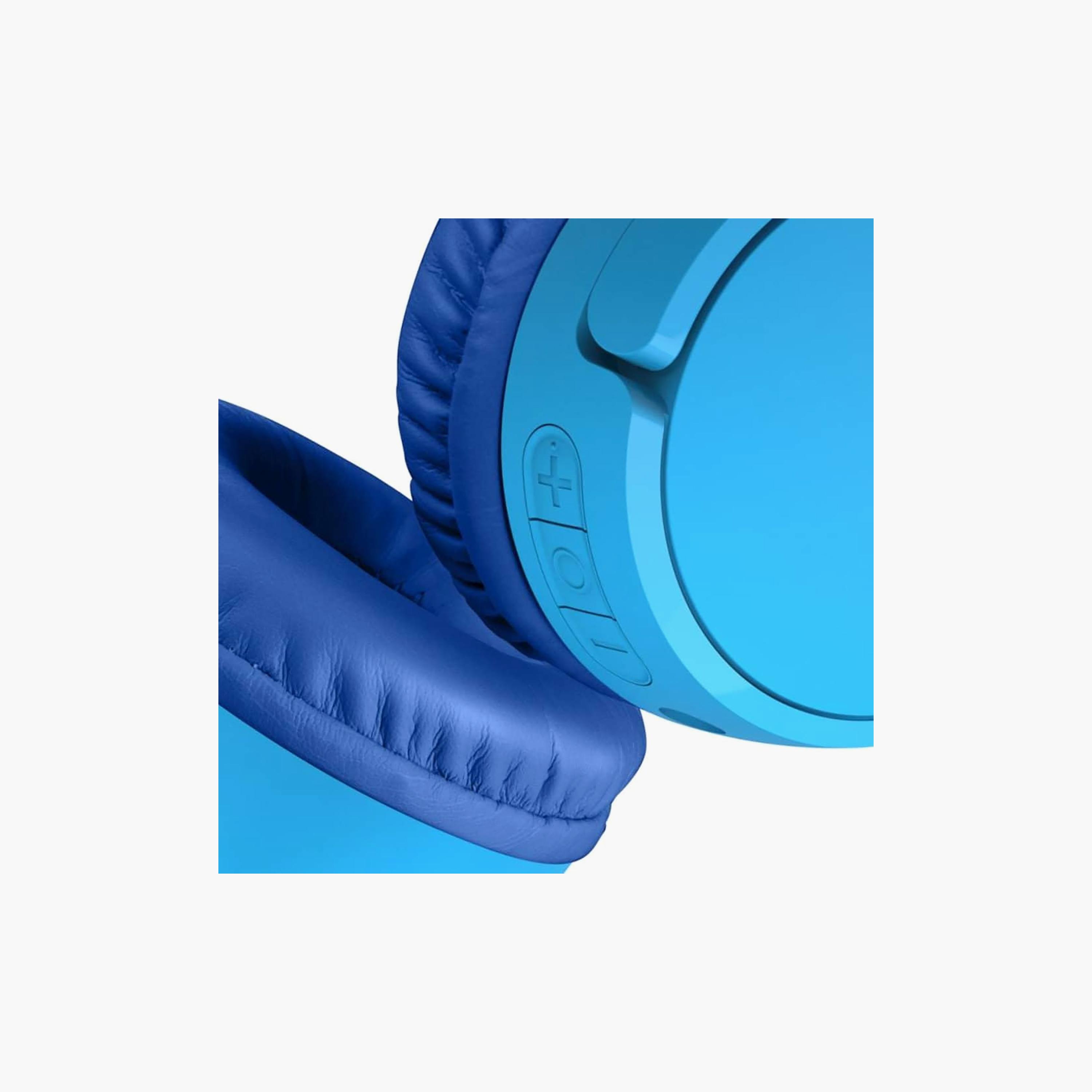 Belkin Sound form Mini Wireless On-Ear Kids USB-C Headphone Blue | BKN-AUD002BTBLV3-electronics-headphonesandearphones-image-3