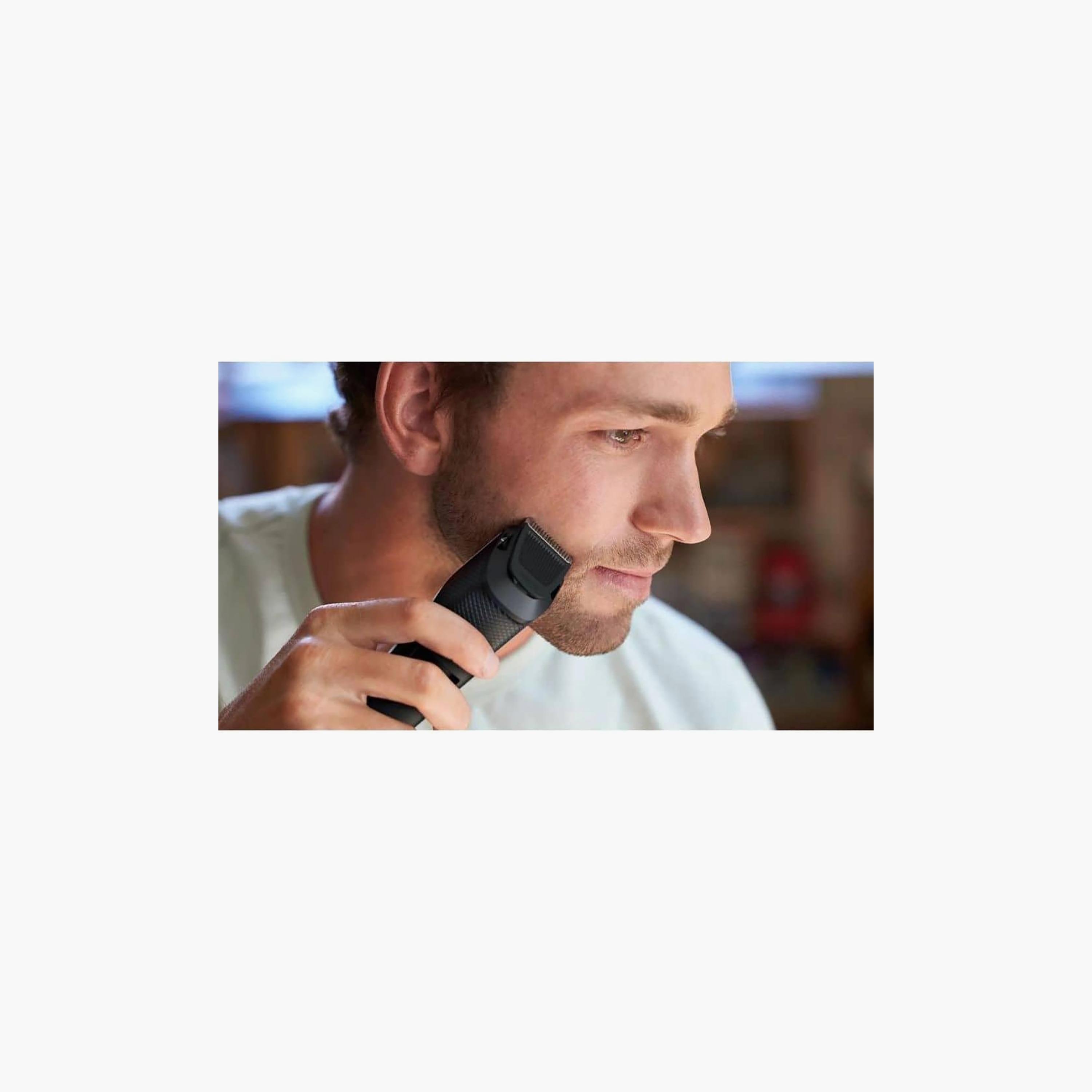 ماكينة تشذيب اللحية من سلسلة فيليبس 3000، فضي وأسود | BT3206/14-beautyandpersonalcare-appliances-hairremovaltools-trimmers-image-5