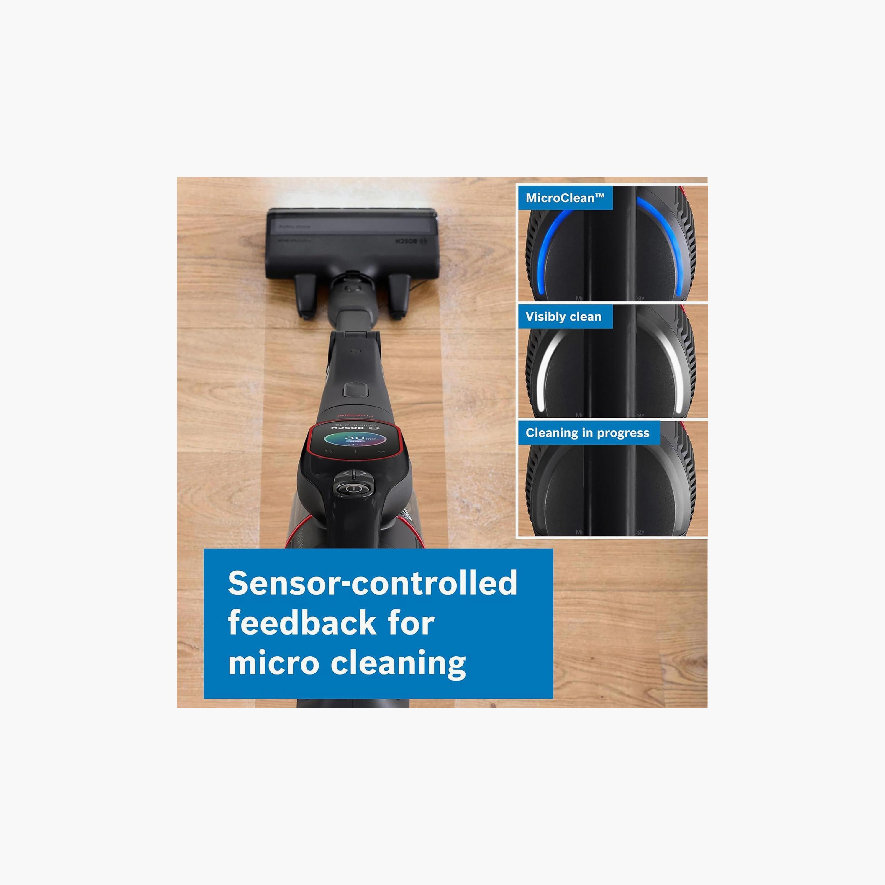 Bosch Rechargeable Unlimited 10 Pro Power Vacuum Cleaner Black | BCS1051GB-household-appliances-homeappliances-vacuumcleaners-image-3