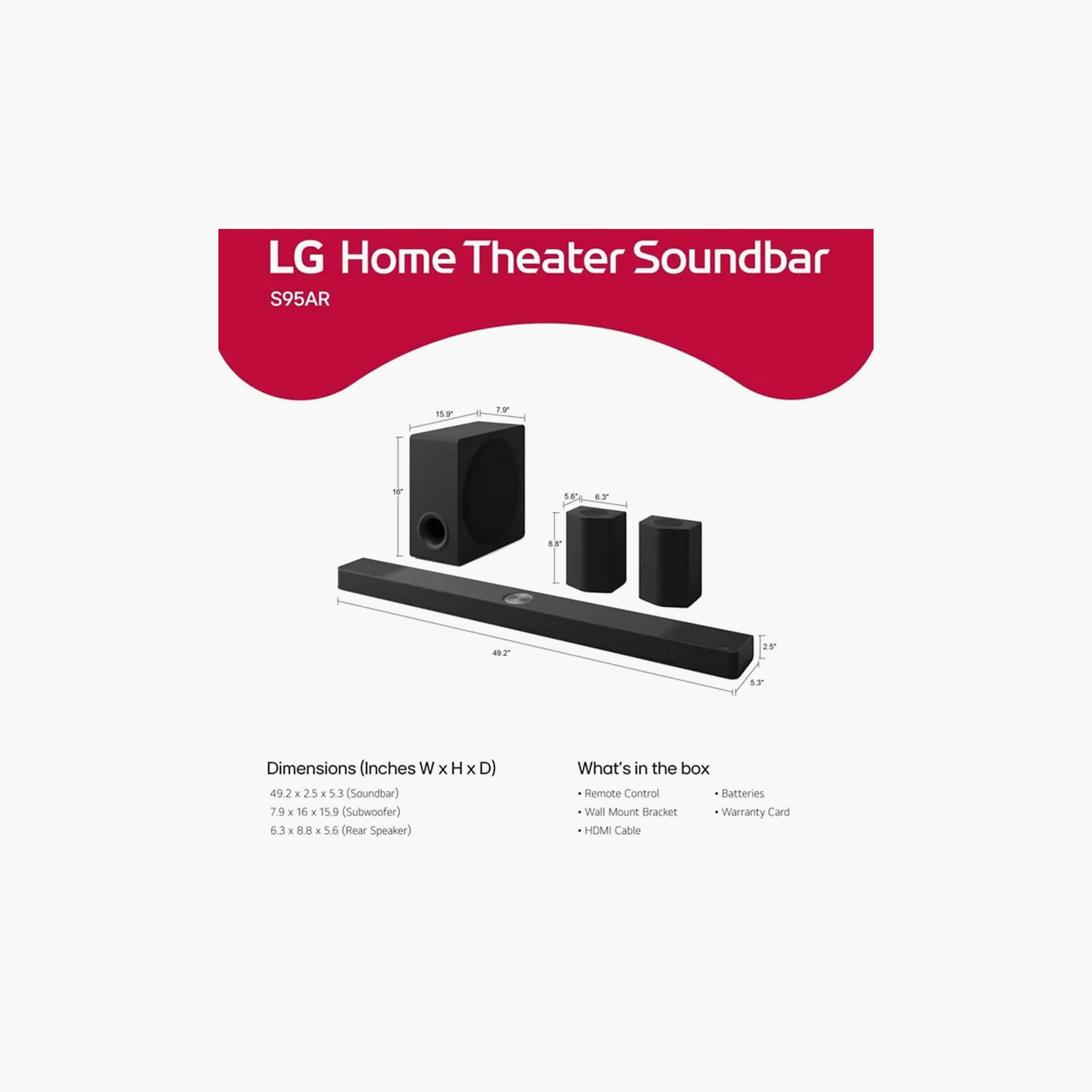 LG Home Theater Soundbar Black | S95AR - PROMO-electronics-speakers-image-8
