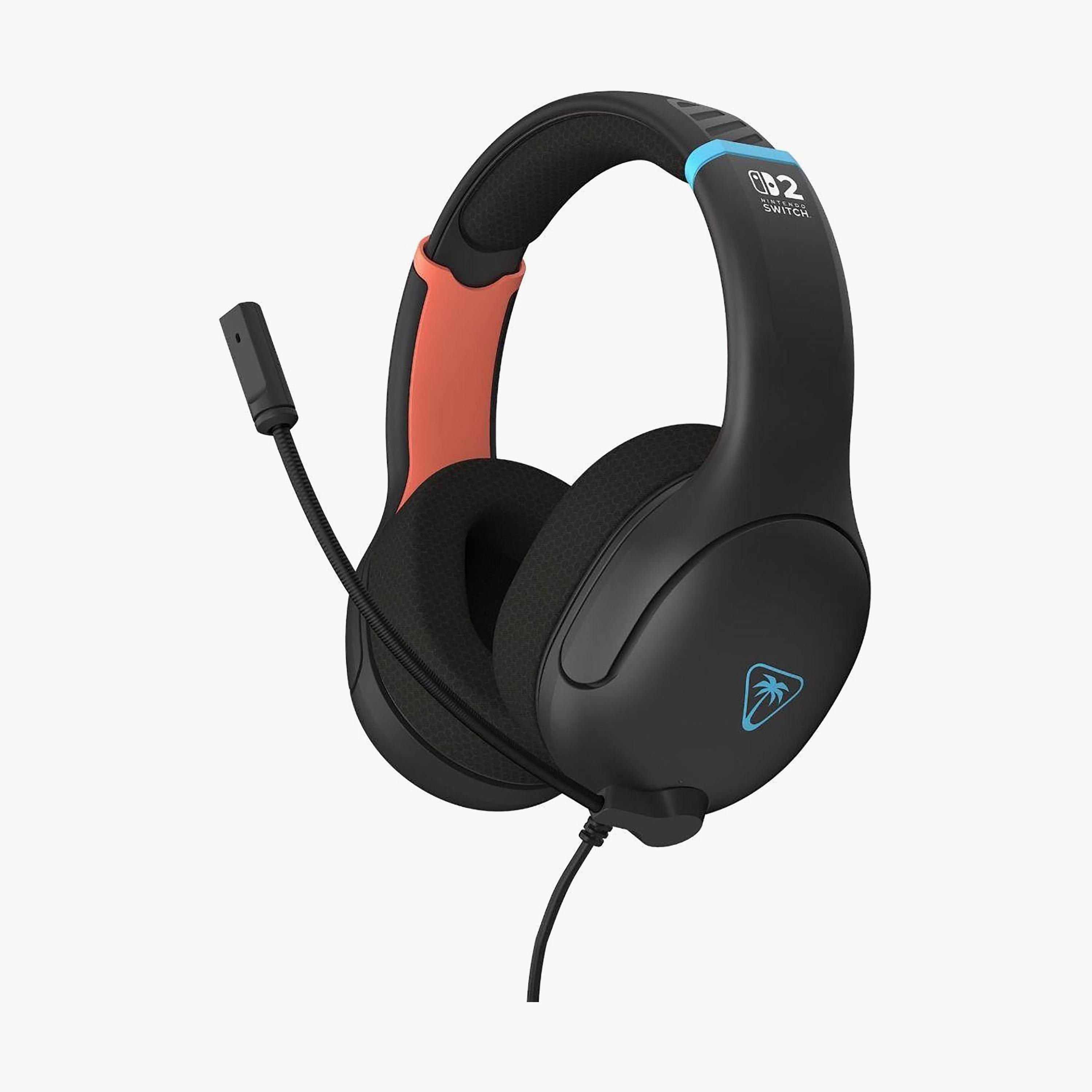 Turtle Beach Airlite Fit Headset for Nintendo Switch 2 Charcoal Black | 77126-electronics-headphonesandearphones-image-1
