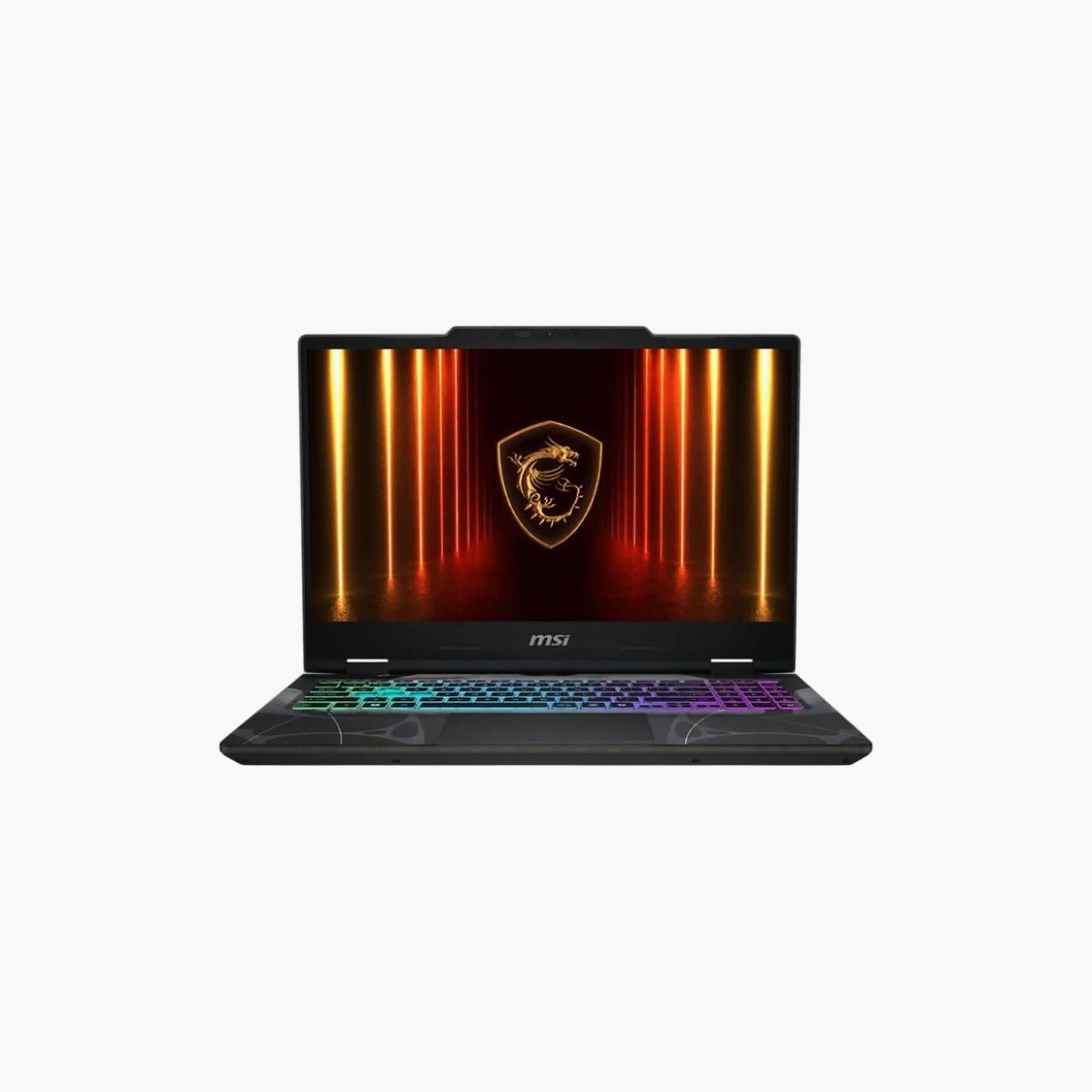 لابتوب ألعاب إم إس آي سايبورغ 15 موديل 2025 بمعالج إنتل كور 7-240H وشاشة 15.6 بوصة FHD وسعة 1 تيرابايت SSD وذاكرة 16 جيجابايت رام وكرت شاشة RTX 5060 | 9S7-15Q342-616-electronics-laptops-image-1