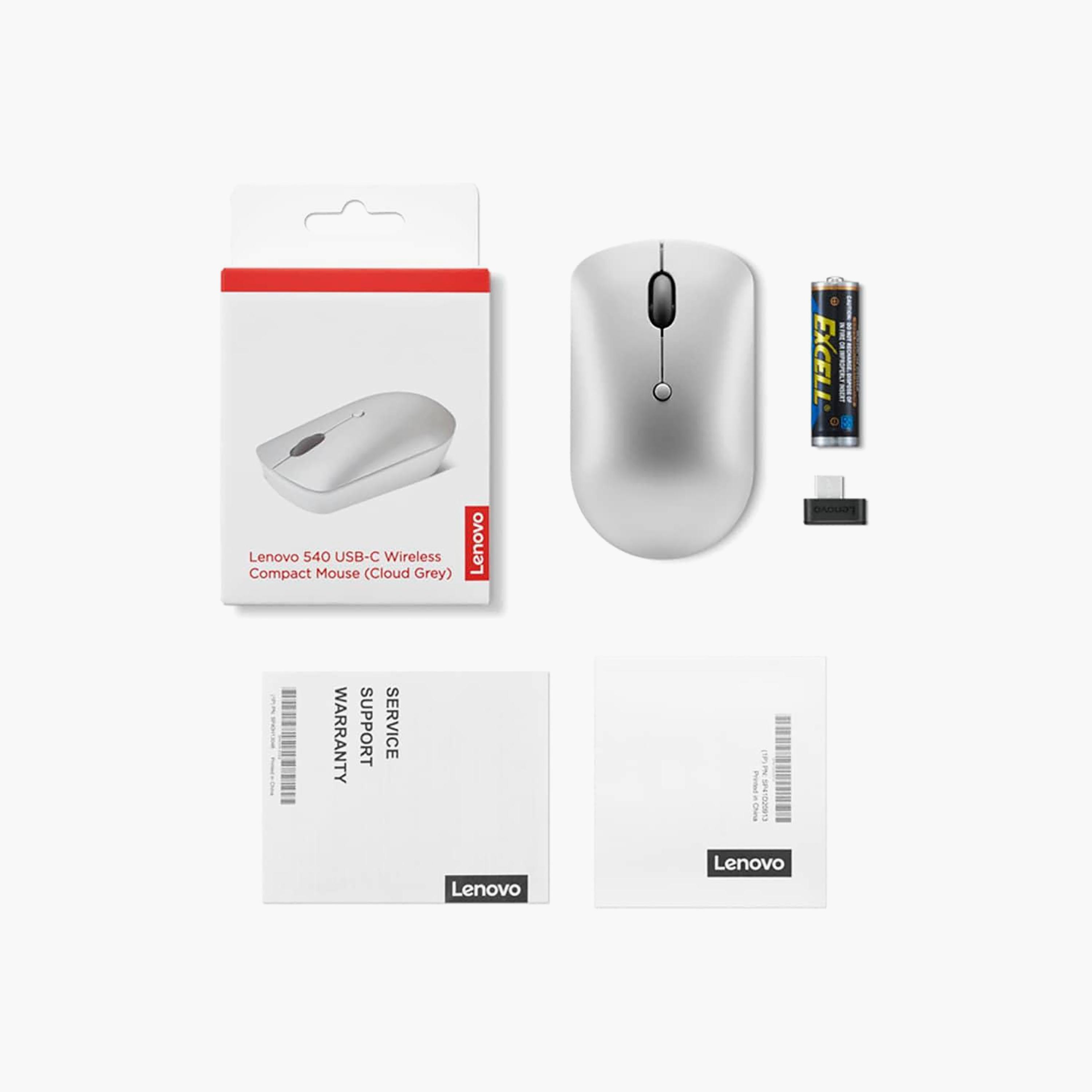 ماوس لينوفو 540 لاسلكي مدمج بمنفذ USB-C، رمادي سحابي من لينوفو | GY51D20869-electronics-accessories-computeraccesories-image-6