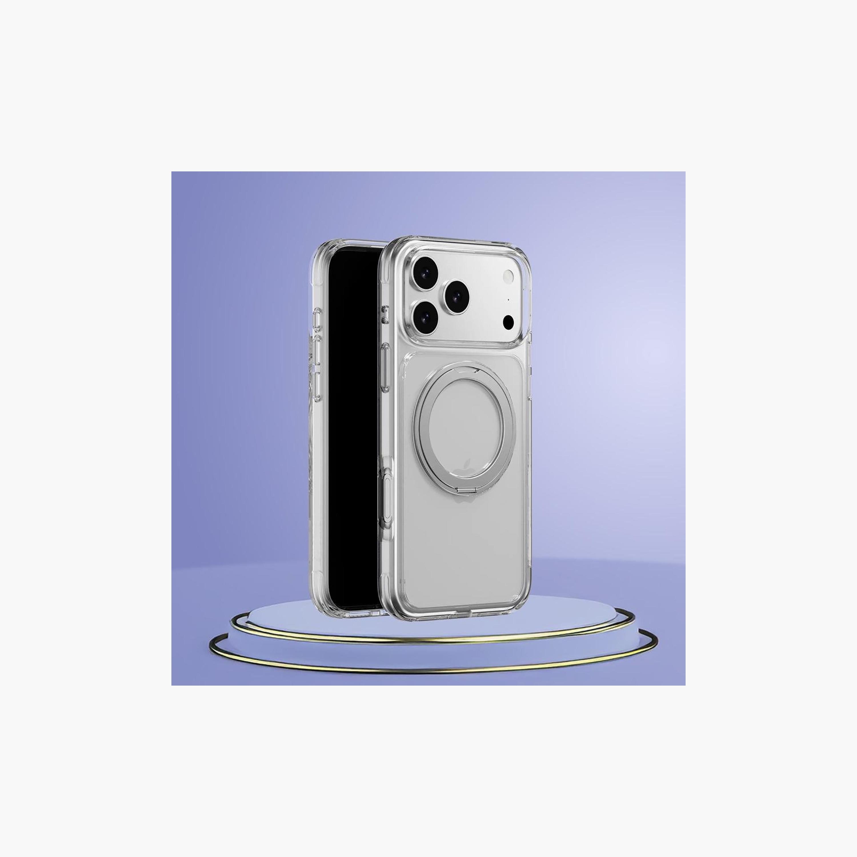 Max & Max iPhone 17 Pro 360 Rotating Clear Case with MagSafe | MXIP17PRRCC-electronics-accessories-mobileaccesories-image-3