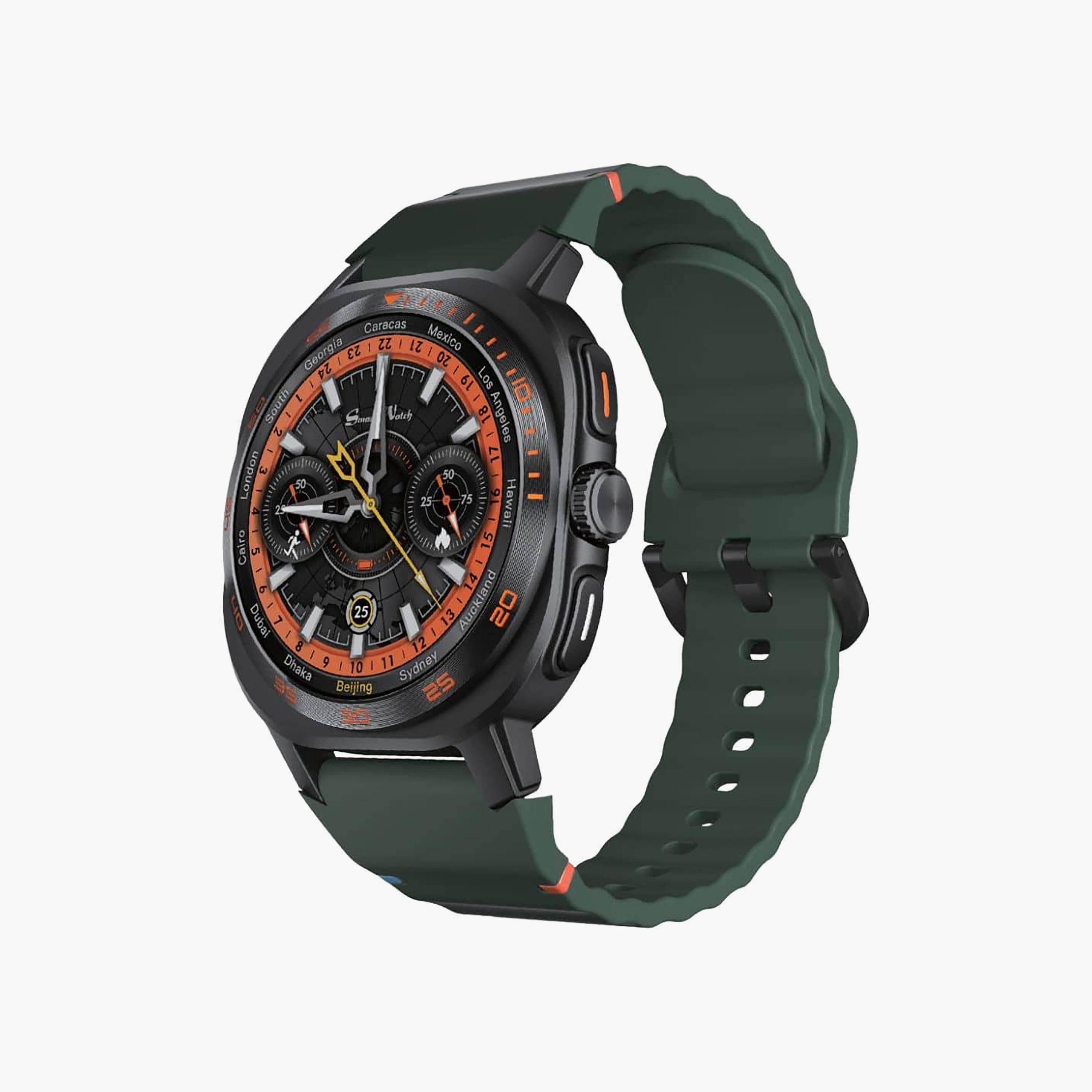 ساعة ذكية سمارتكس هايبرد بريميوم - أسود | SW01PD-men-watchesandjewellery-watches-image-1